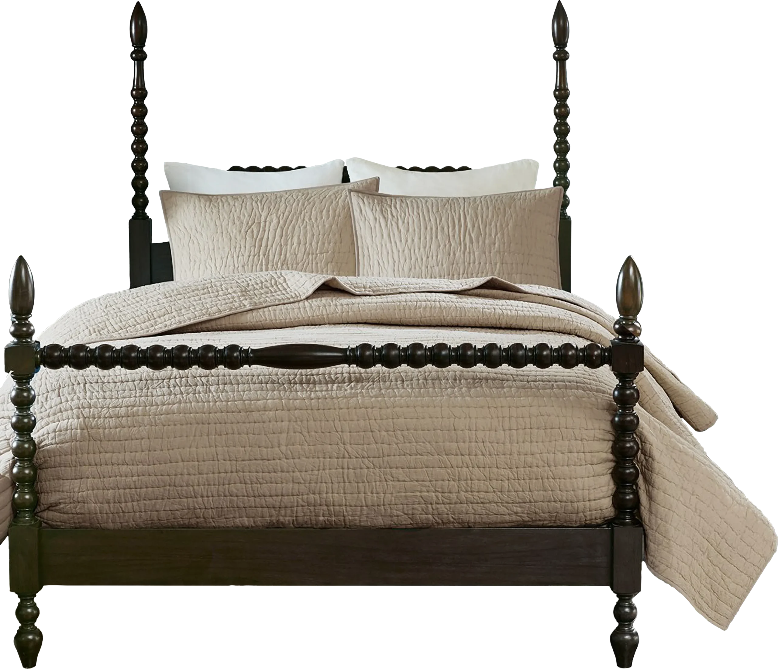 Dariox Beige 3 pc King Quilt Set