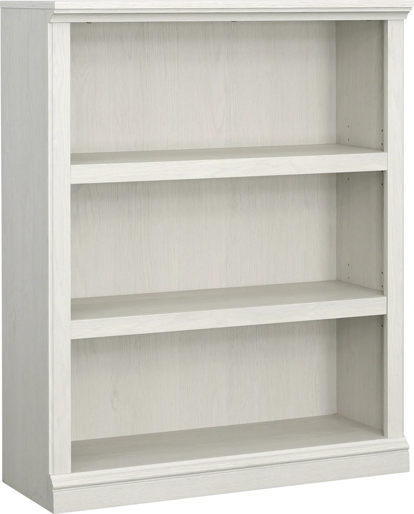 Borman Gray 3-Shelf Bookcase