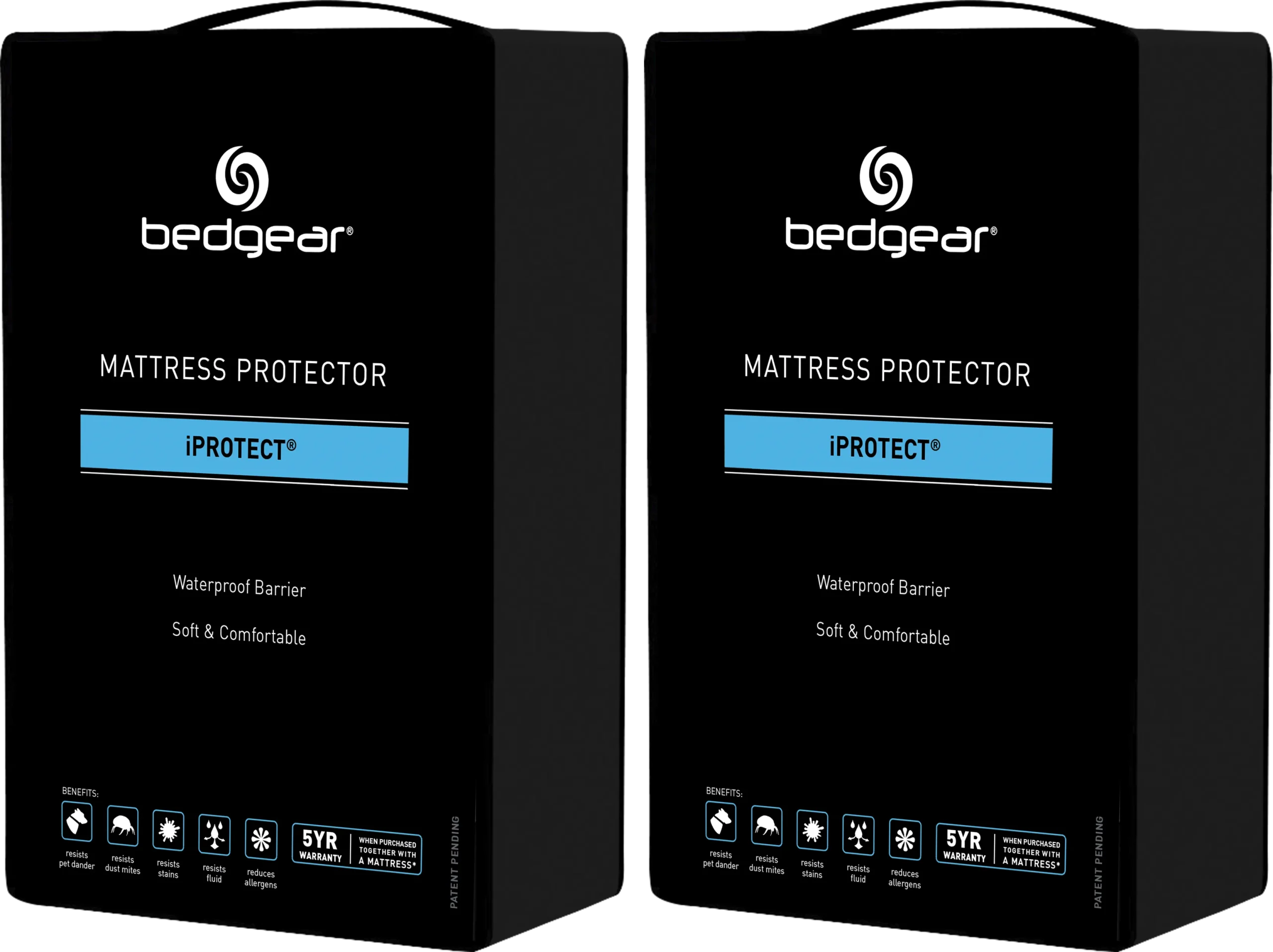 Bedgear iProtect Full Mattress Protector Bundle