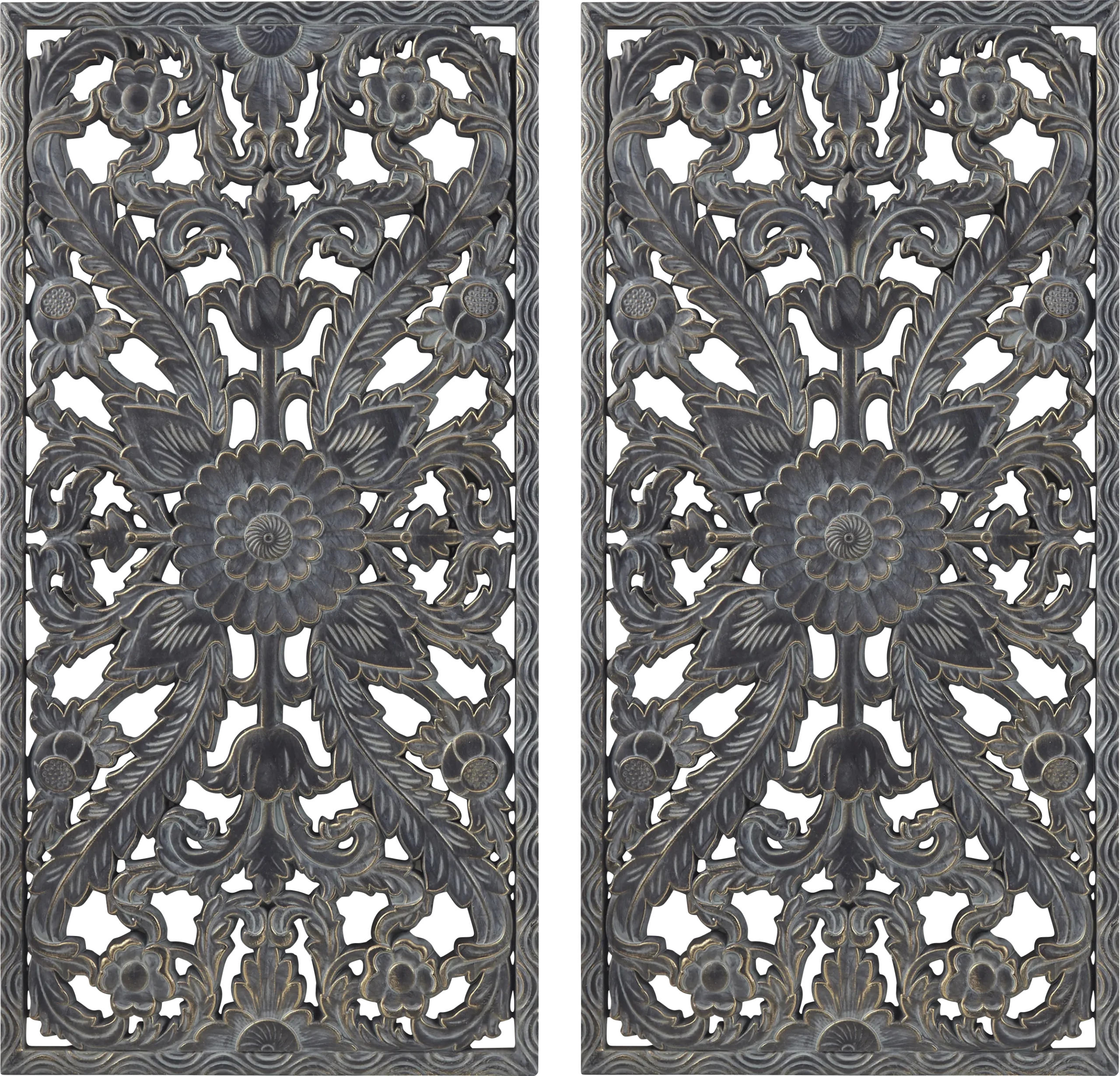 Brightway Blue Wall Decor, Set of 2
