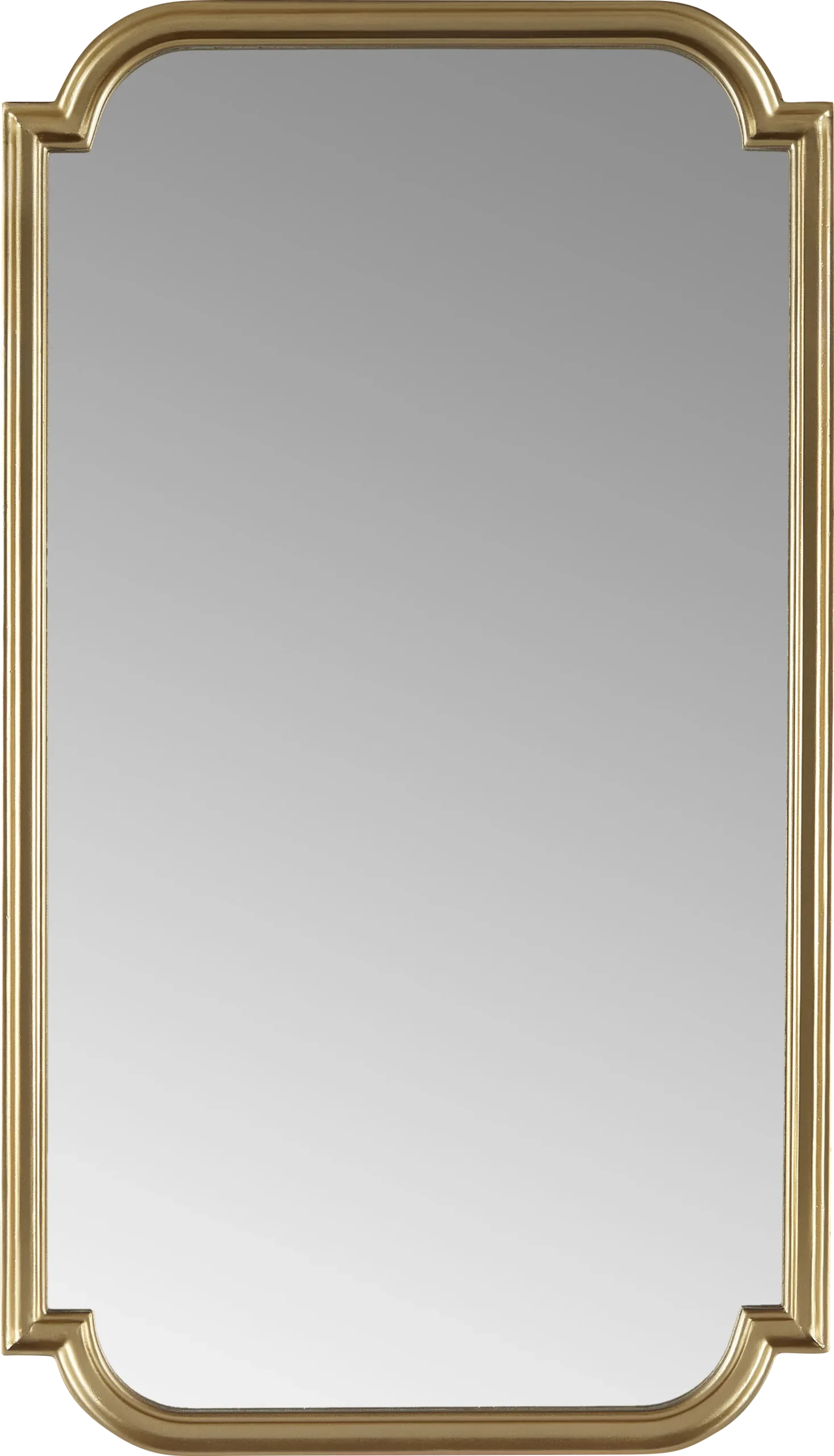 Cavebit Gold Wall Mirror