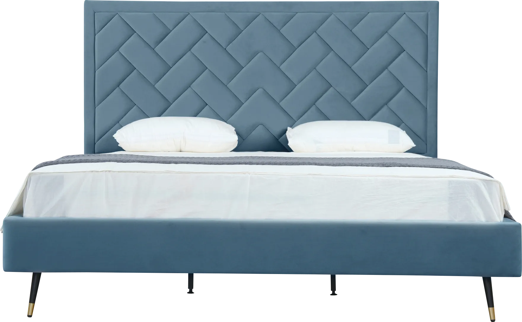 Bevra Blue King Bed