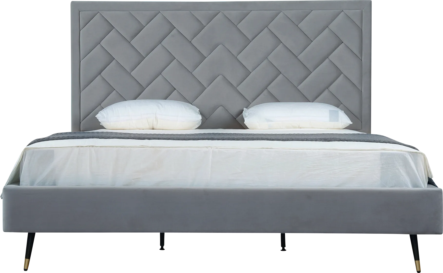 Bevra Gray King Bed