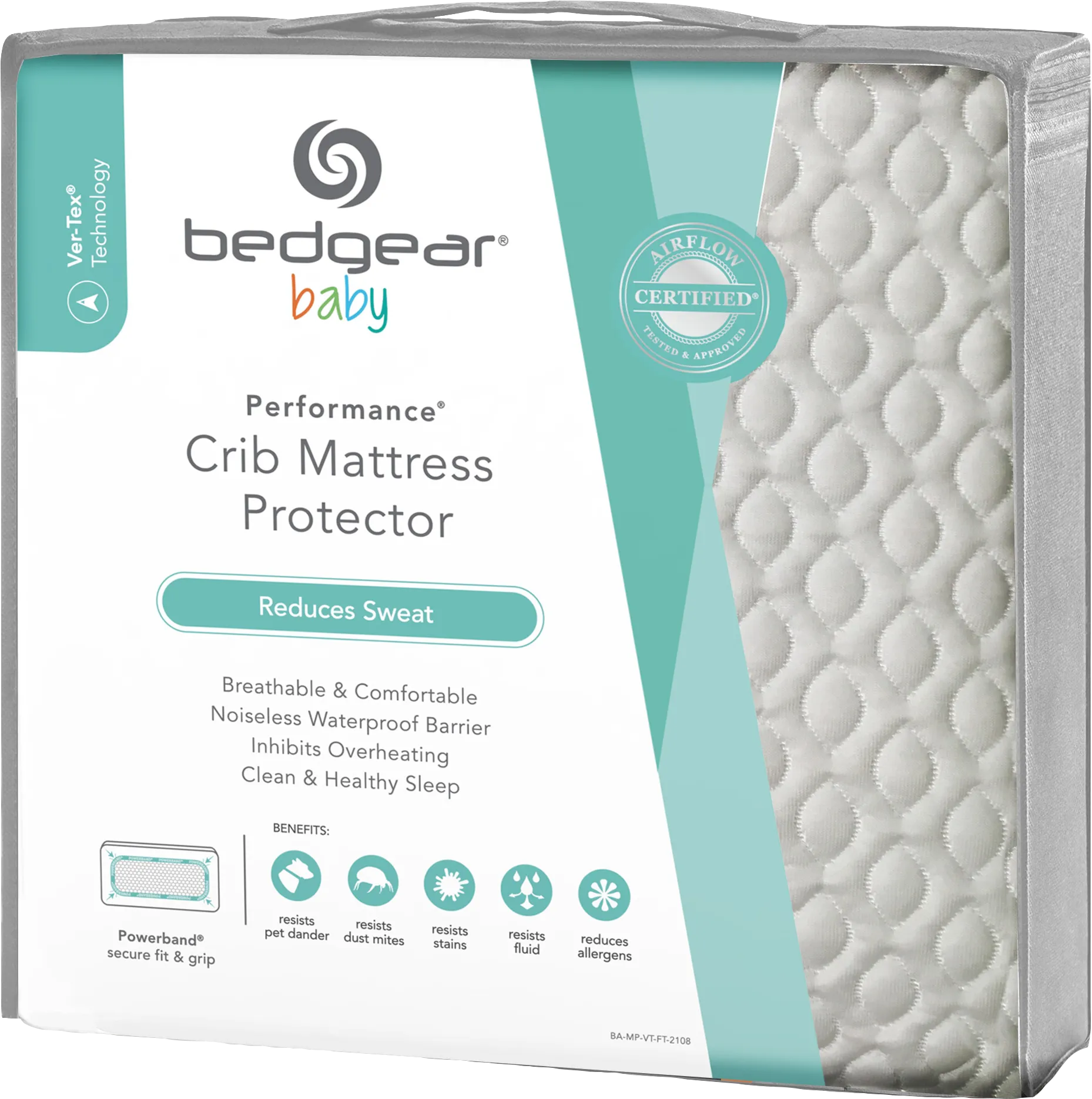 Bedgear Ver-Tex Crib Protector