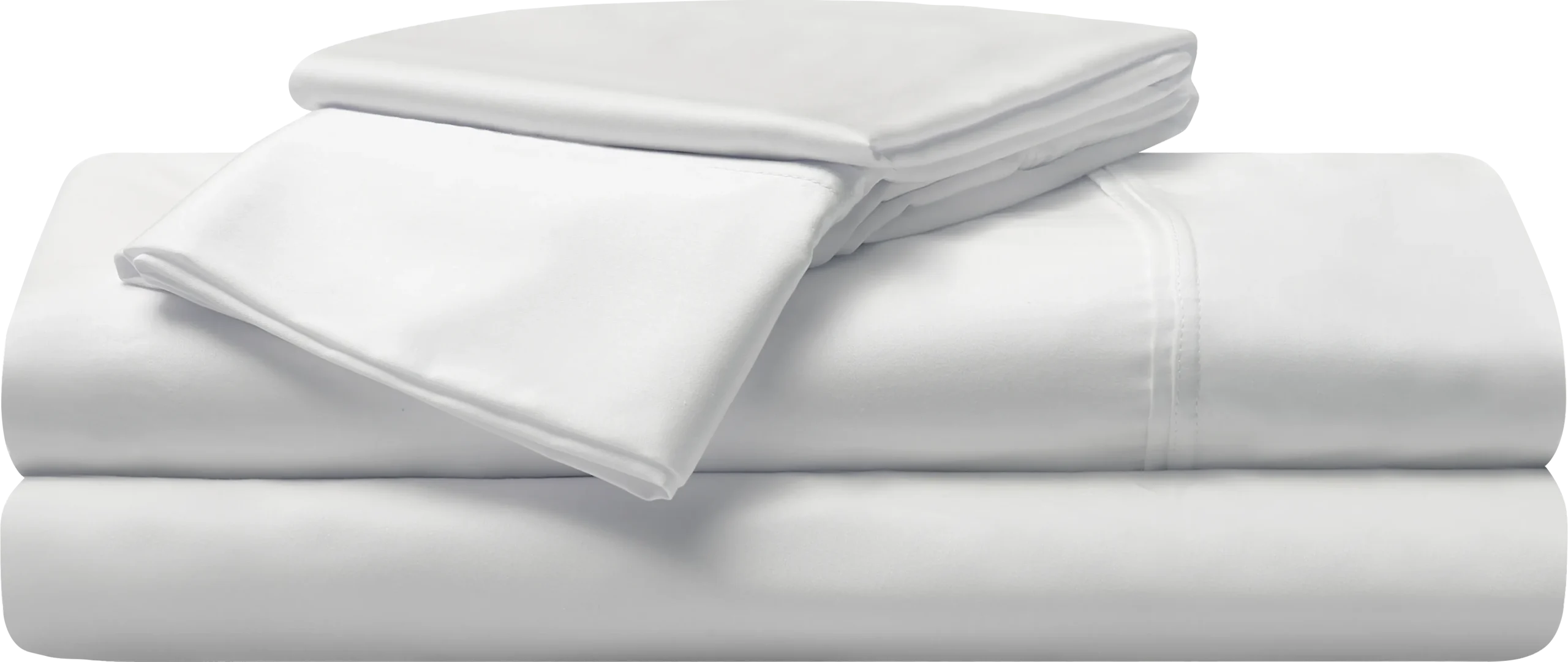 Bedgear Hyper-Cotton Bright White 4 Pc Full Bed Sheet Set