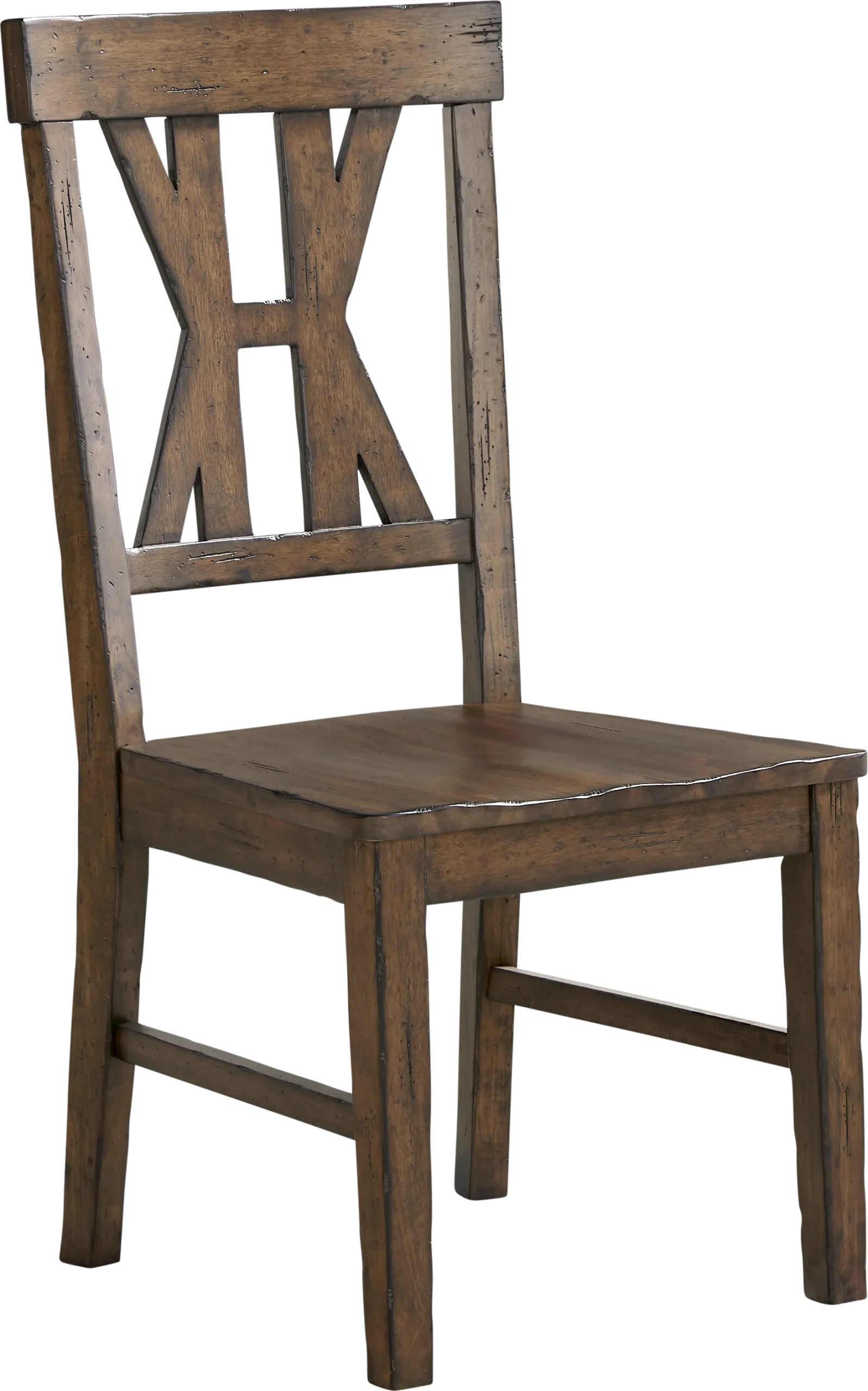 Covered Bridge Tobacco Side Chair