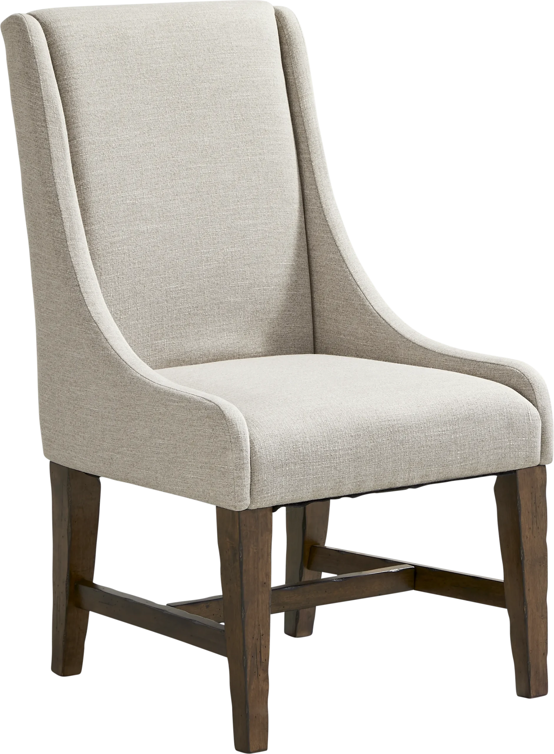 Covered Bridge Beige Arm Chair