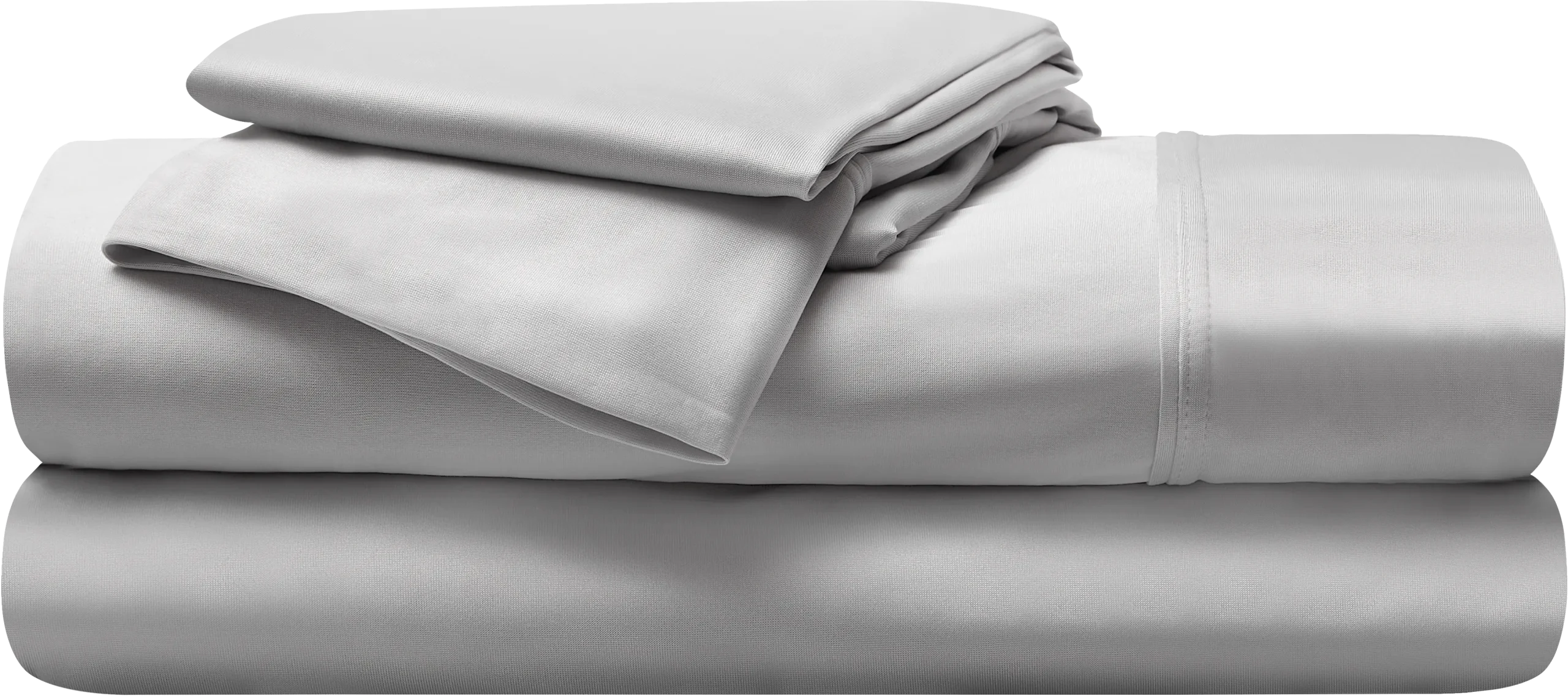 Bedgear Dri-Tec Light Gray 4 Pc Full Bed Sheet Set