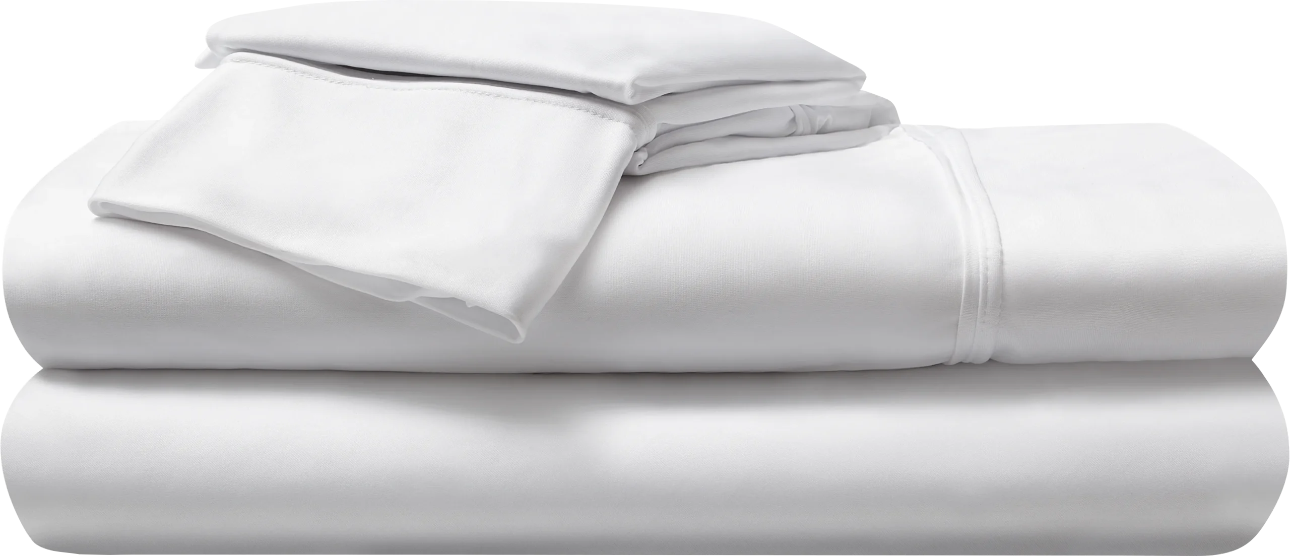 Bedgear Dri-Tec Bright White 4 Pc Queen Bed Sheet Set