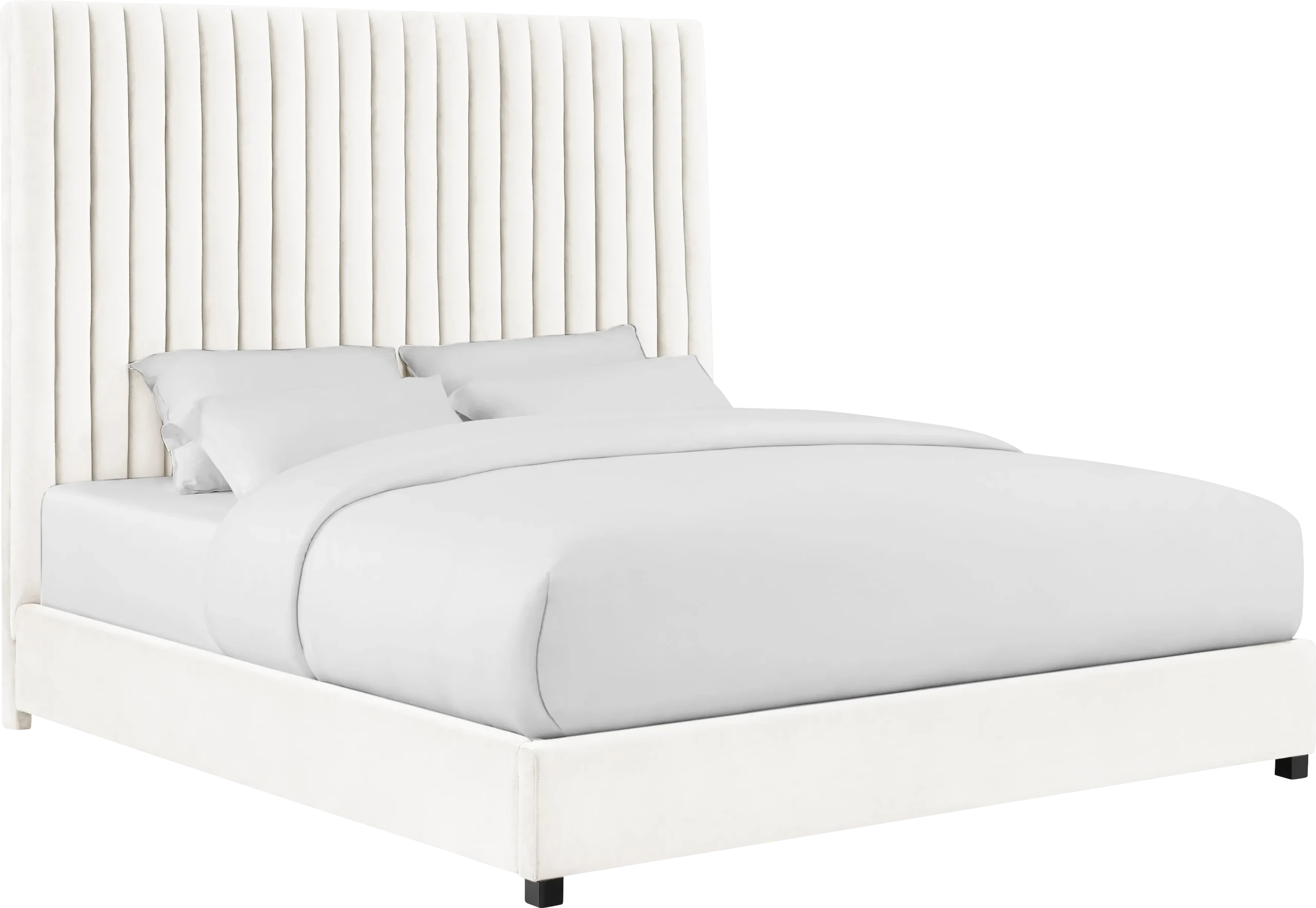 Beechbank White King Bed