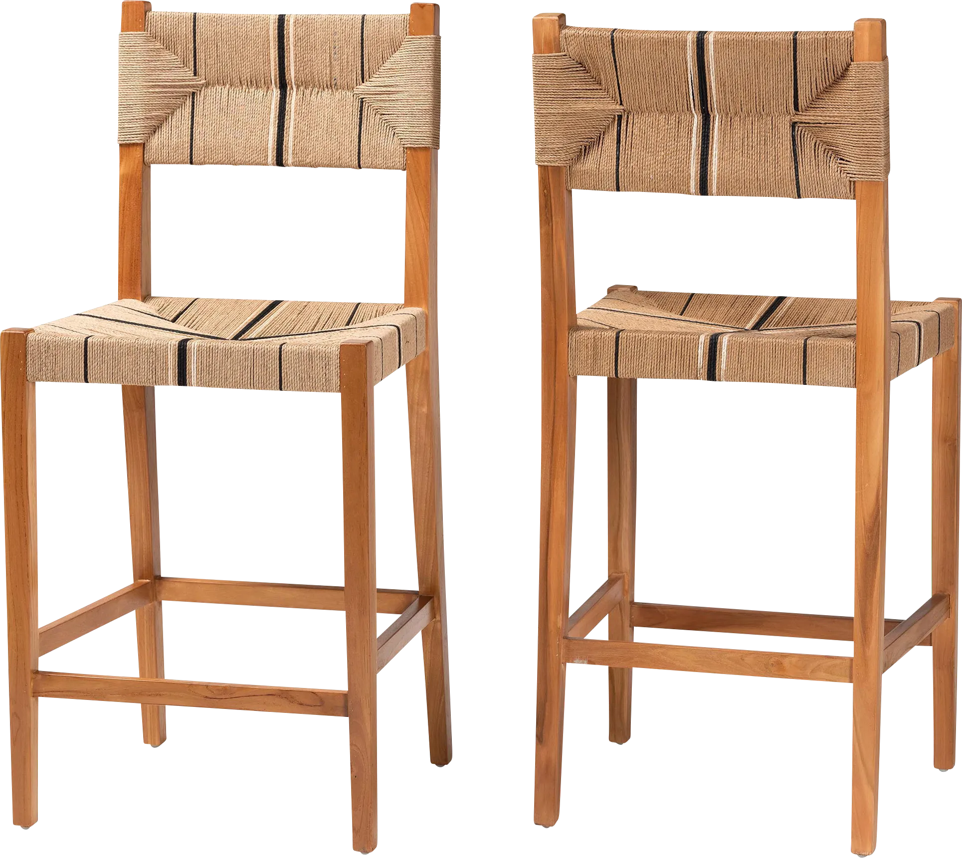 Devanshire Brown Barstool, Set of 2