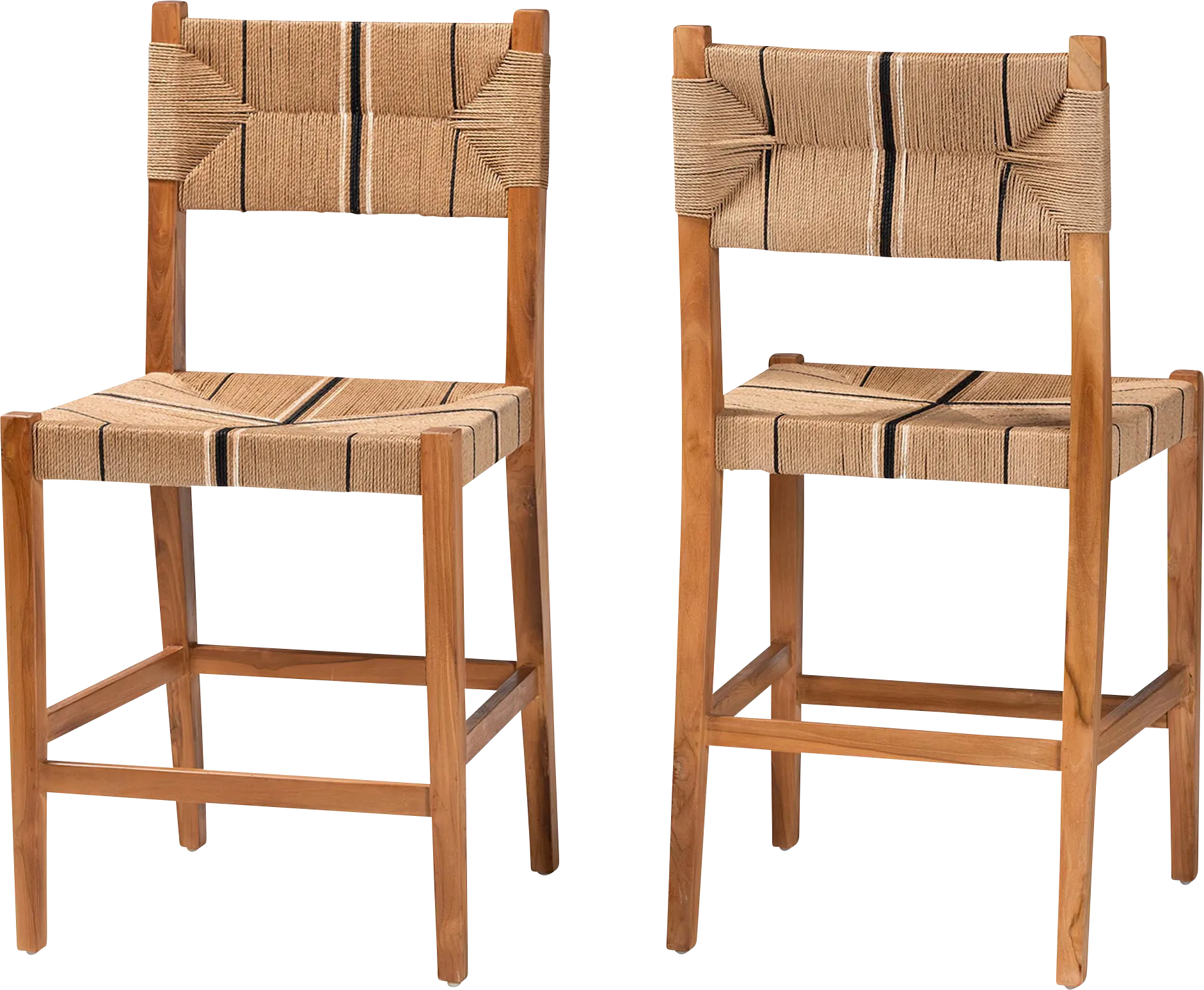 Devanshire Brown Counter Stool, Set of 2