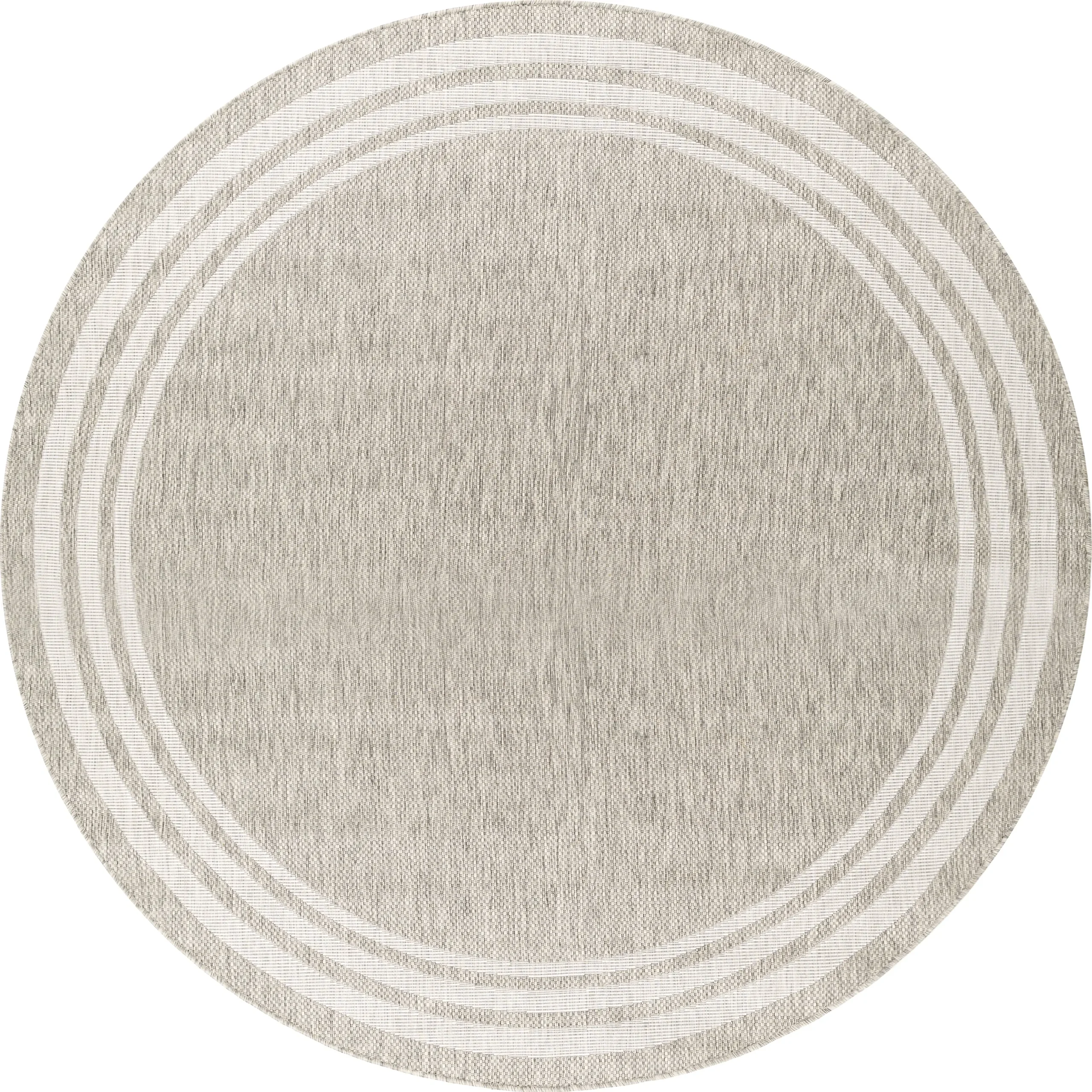 Civada Oatmeal 7'10 Round Rug
