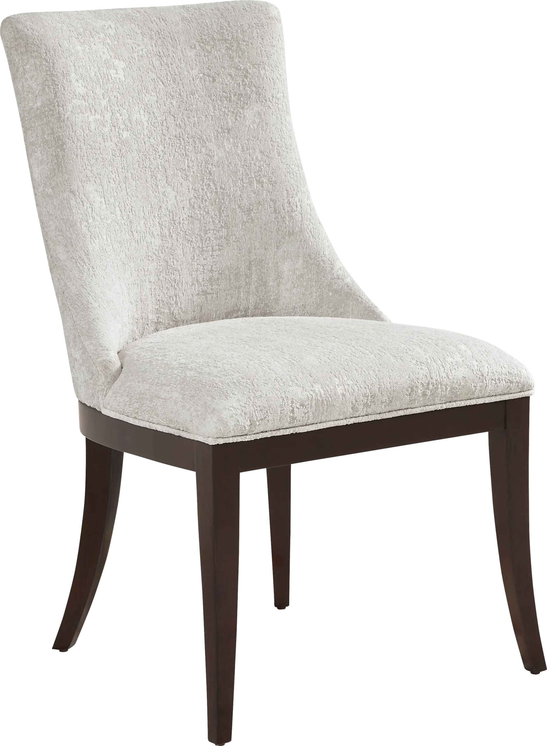 Bradbury Brown Cherry Finish Upholstered Host Chair