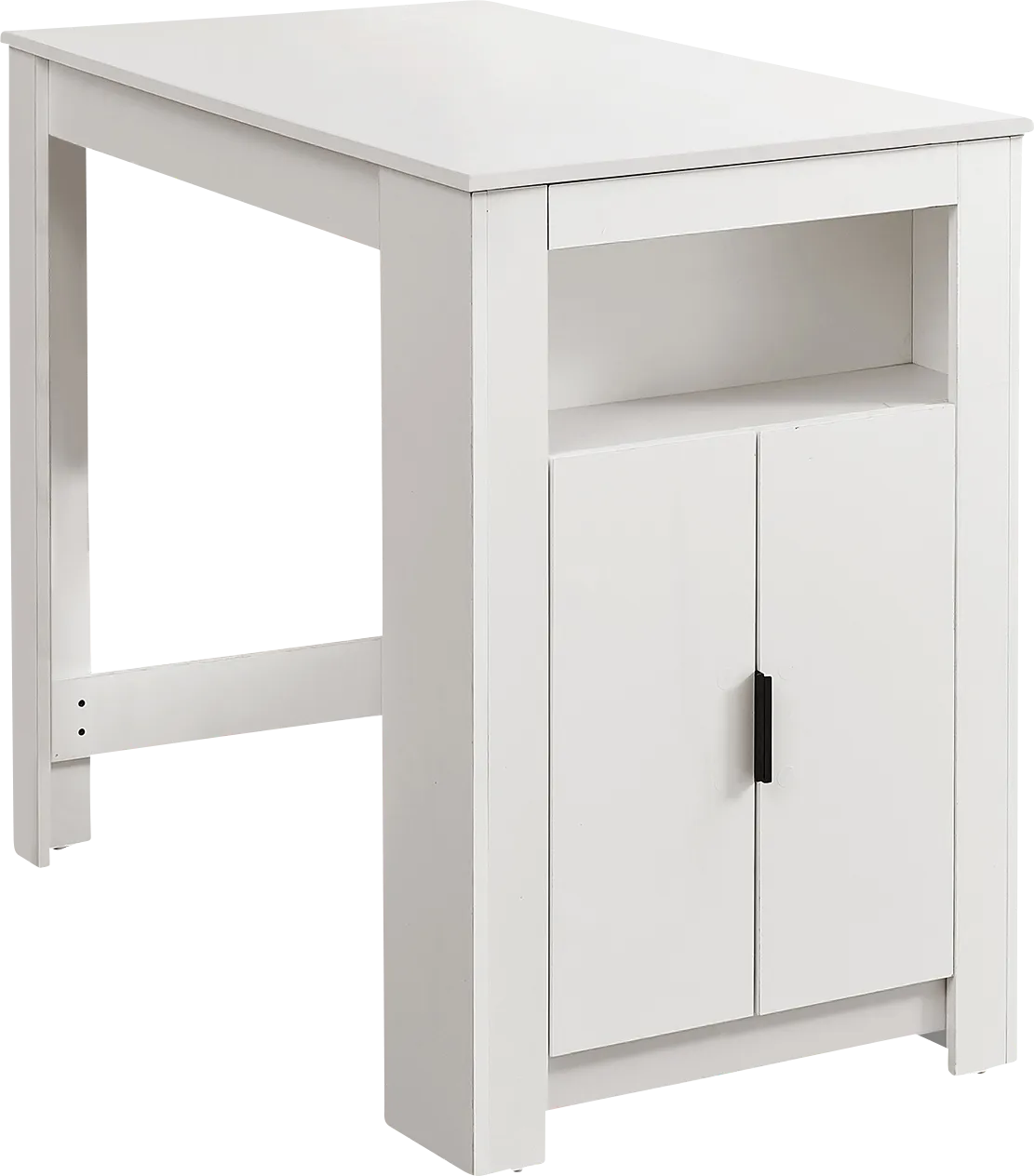 Blusage White Counter Height Dining Table