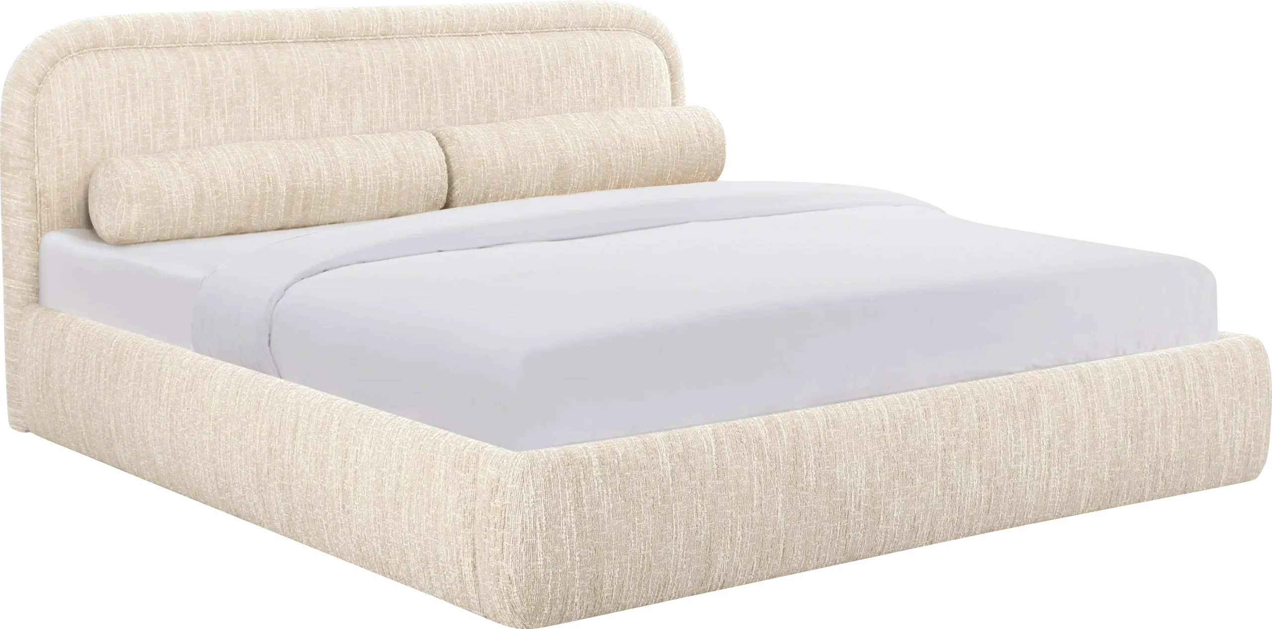 Bronislaw Cream Queen Bed
