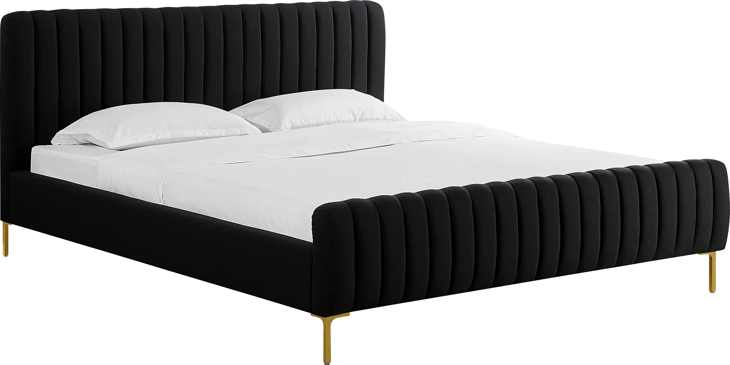 Beineke II Black King Bed