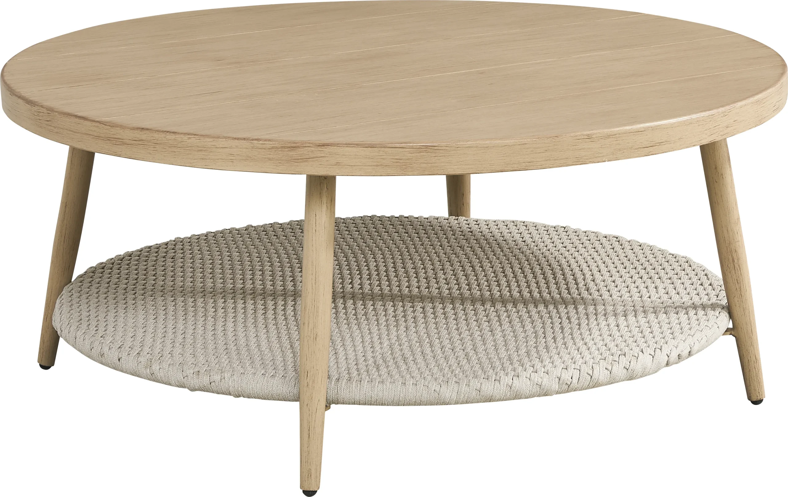 Costa Mesa Natural Outdoor Cocktail Table