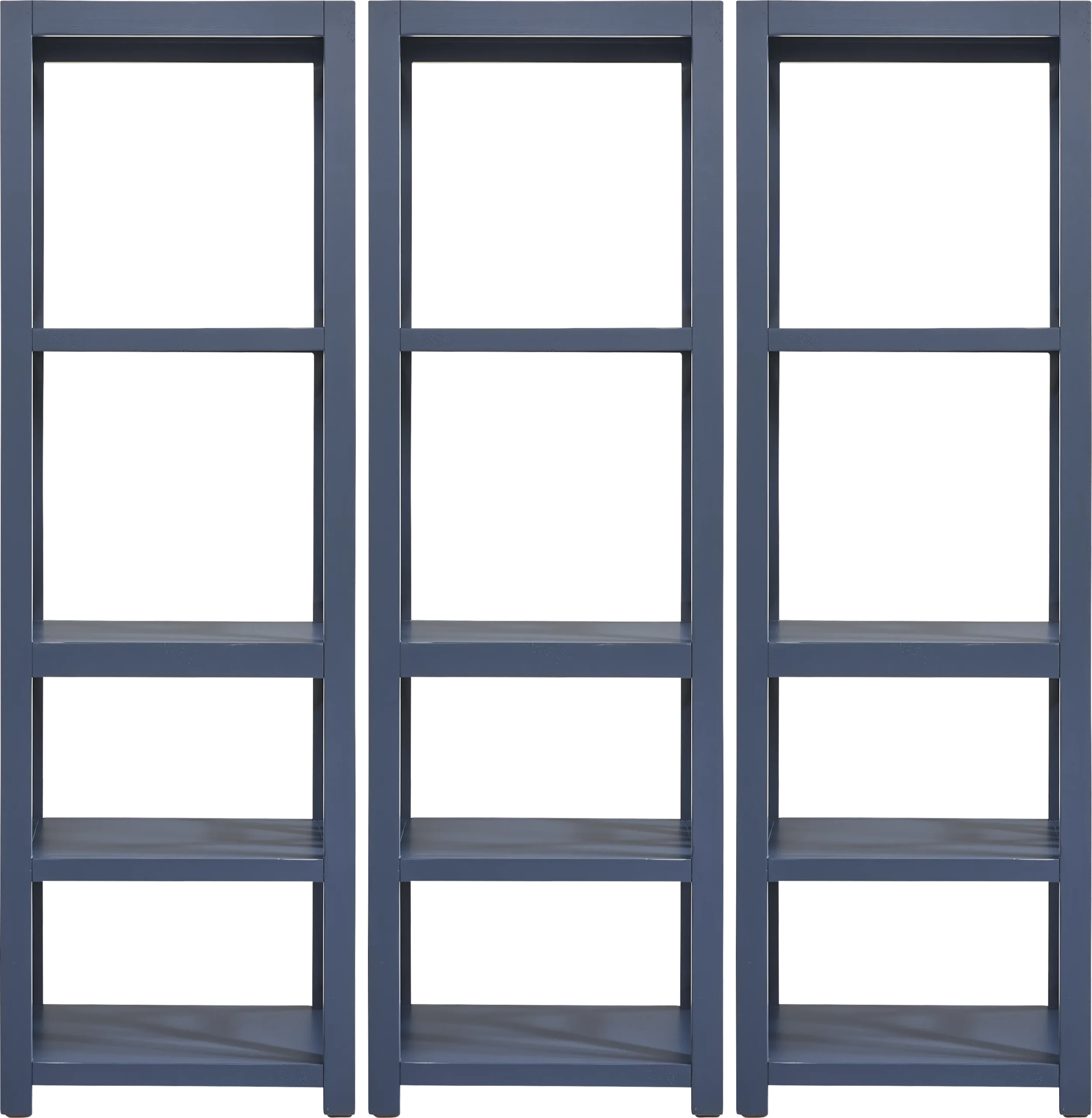 Danusa II Blue 3 Pc Bookcase Set