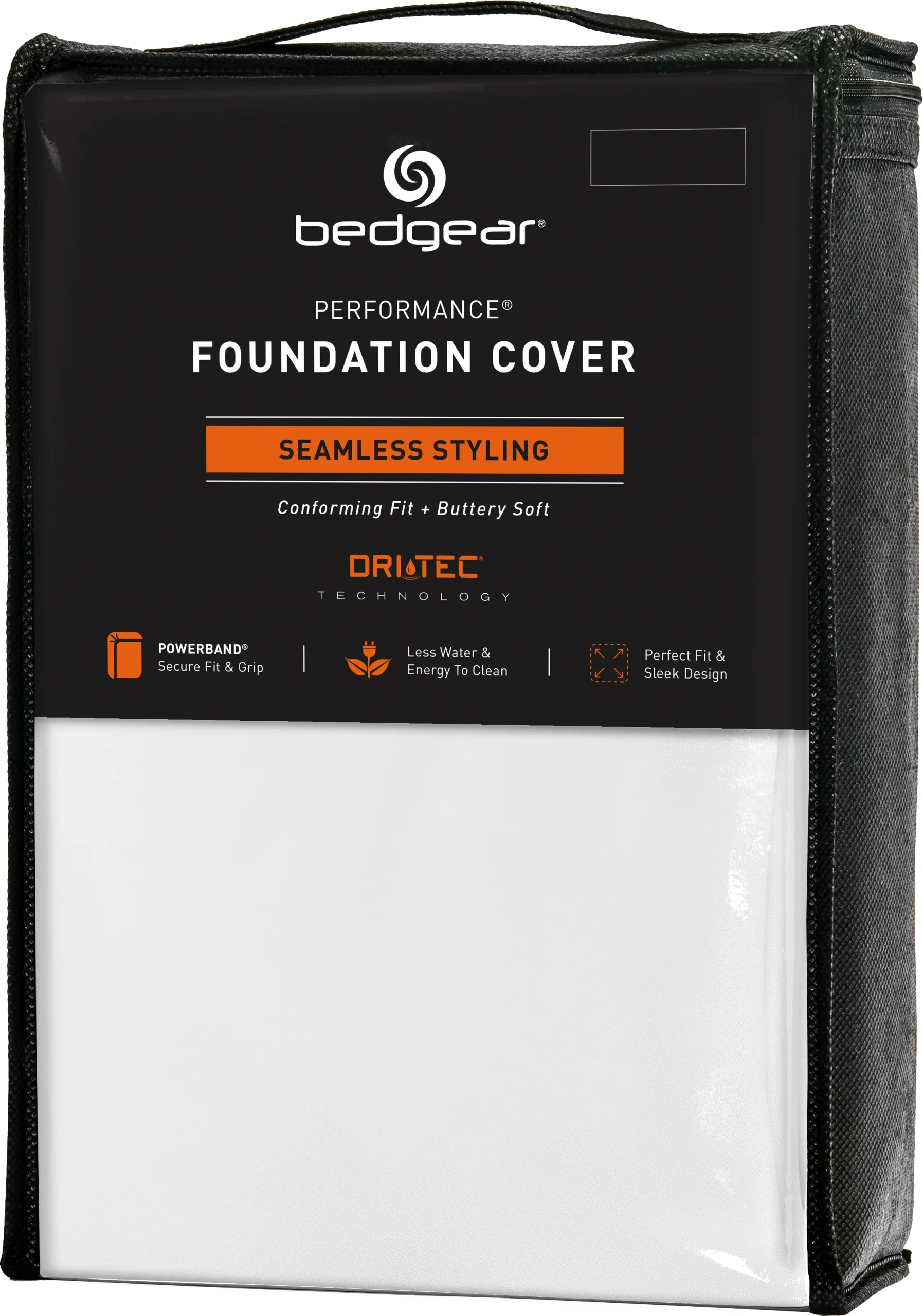 Bedgear Dri-Tec Bright White Queen Box Spring Wrap