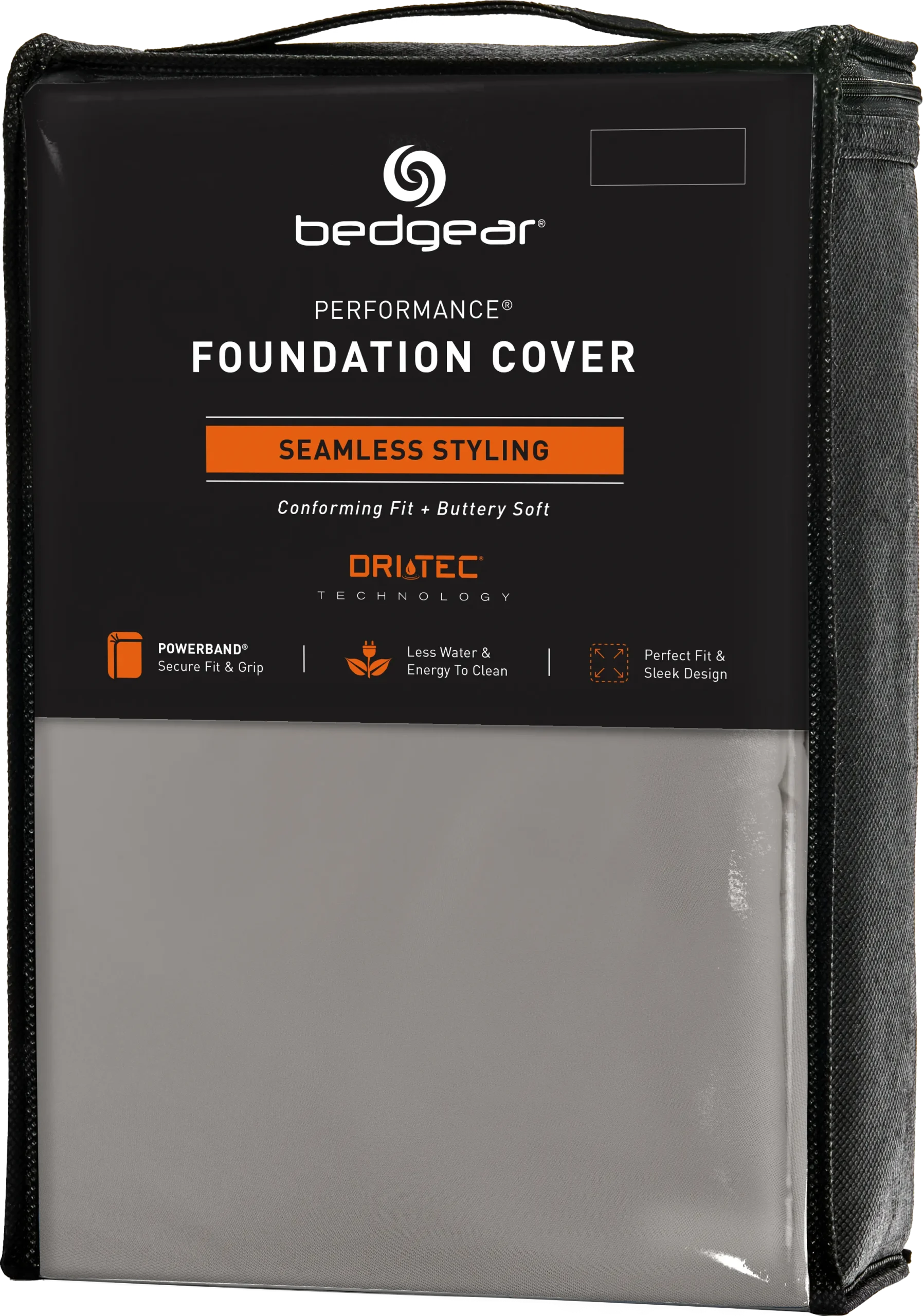 Bedgear Dri-Tec Gray California King Box Spring Wrap