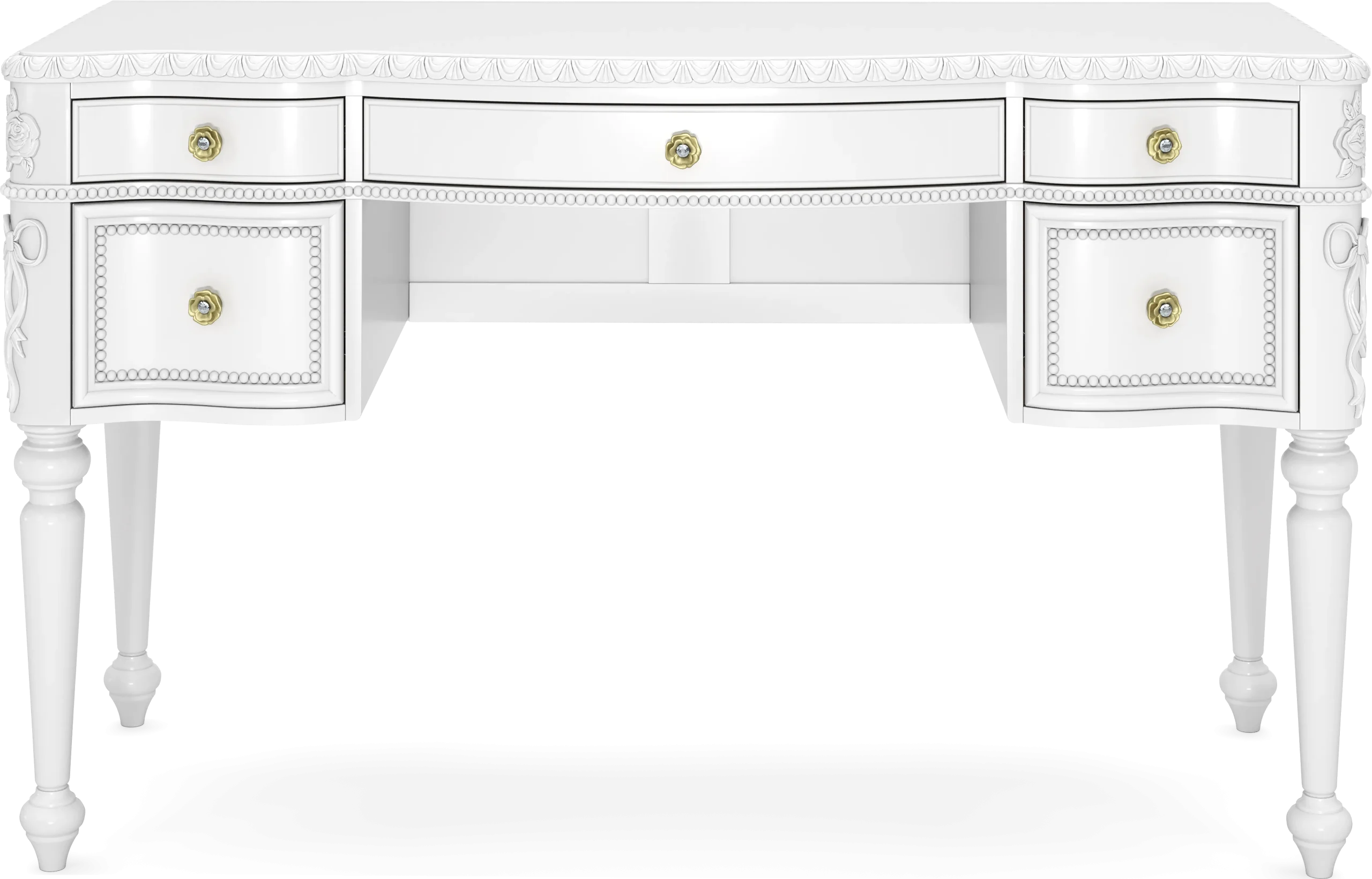 Disney Princess Sparkle White Desk