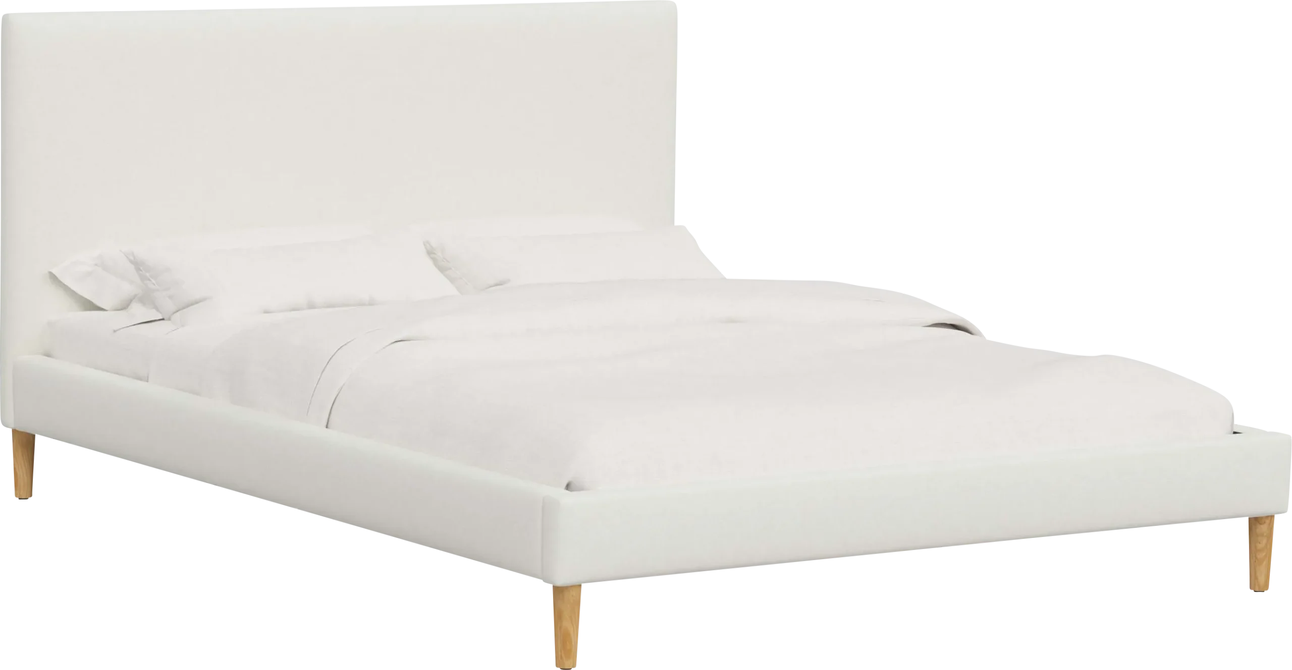 Cenwyn White Twin Platform Bed