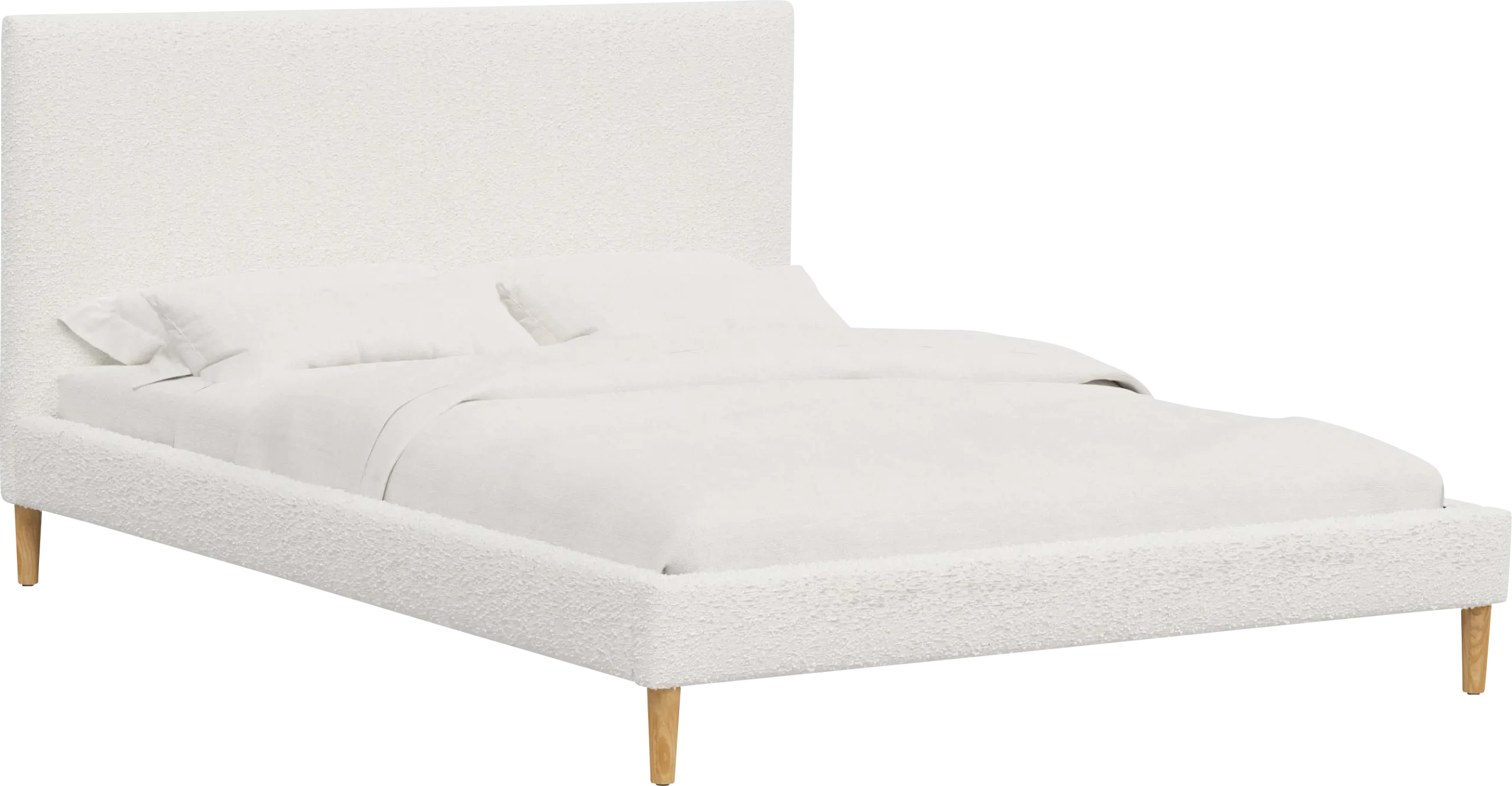 Cenwyn Off-White Queen Platform Bed