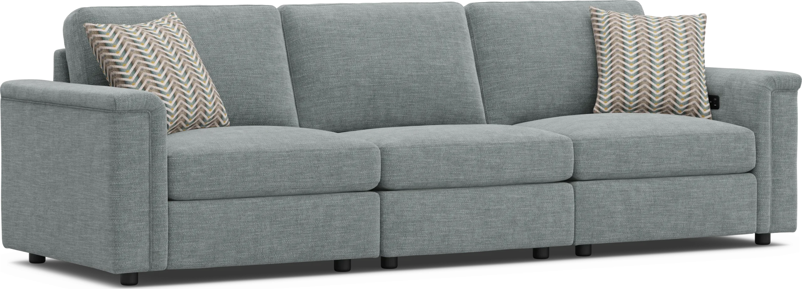 Tempo Modular 3 Pc Sectional With Audio