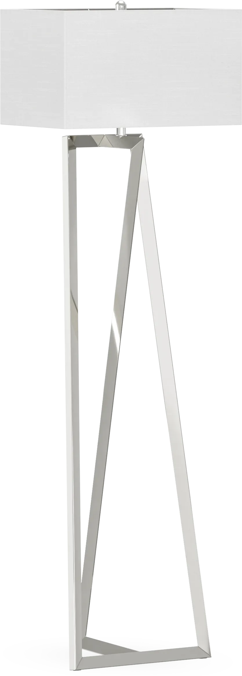 Dayla Silver Floor Lamp