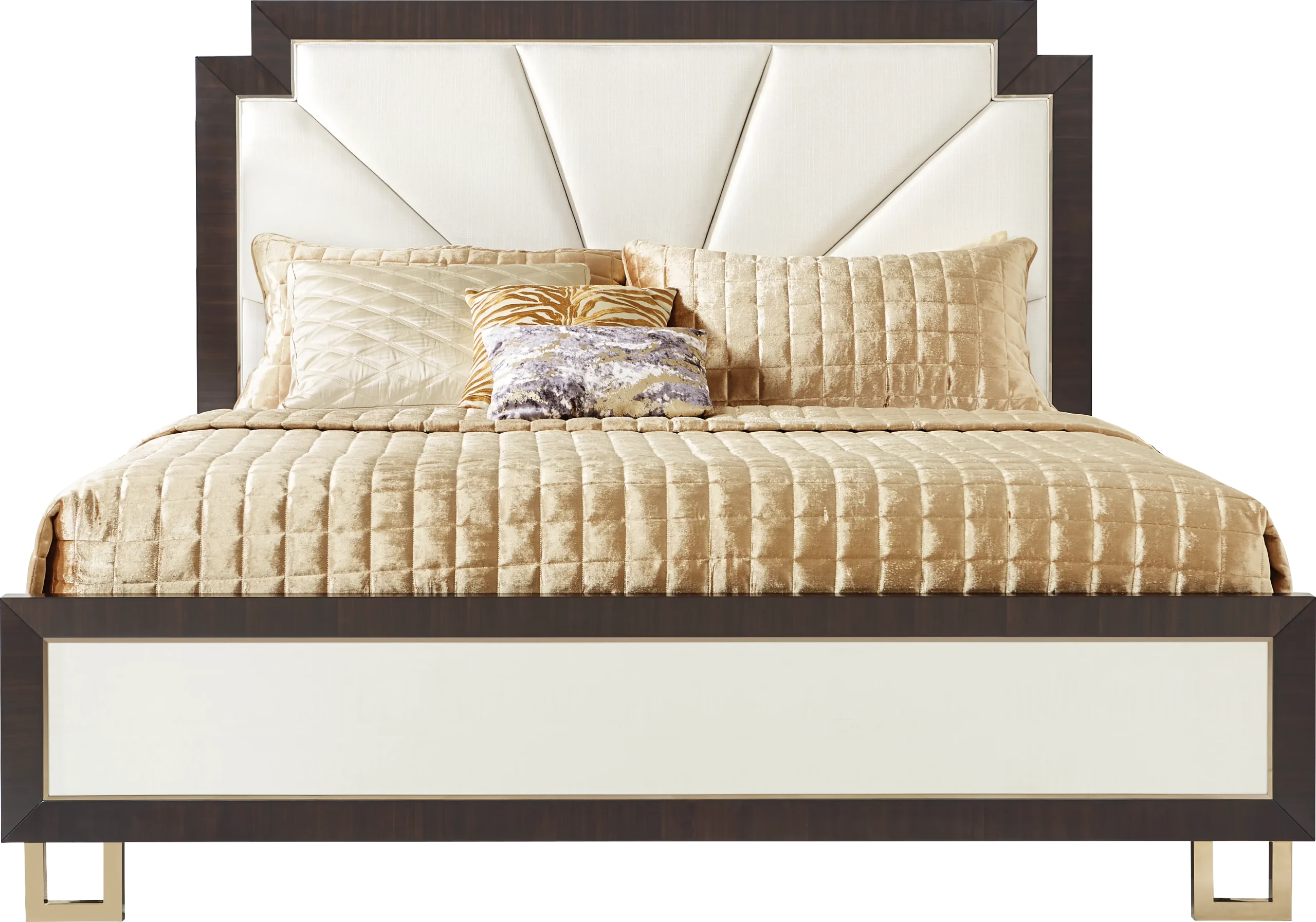 Belmont Place Espresso 3 Pc Queen Upholstered Bed