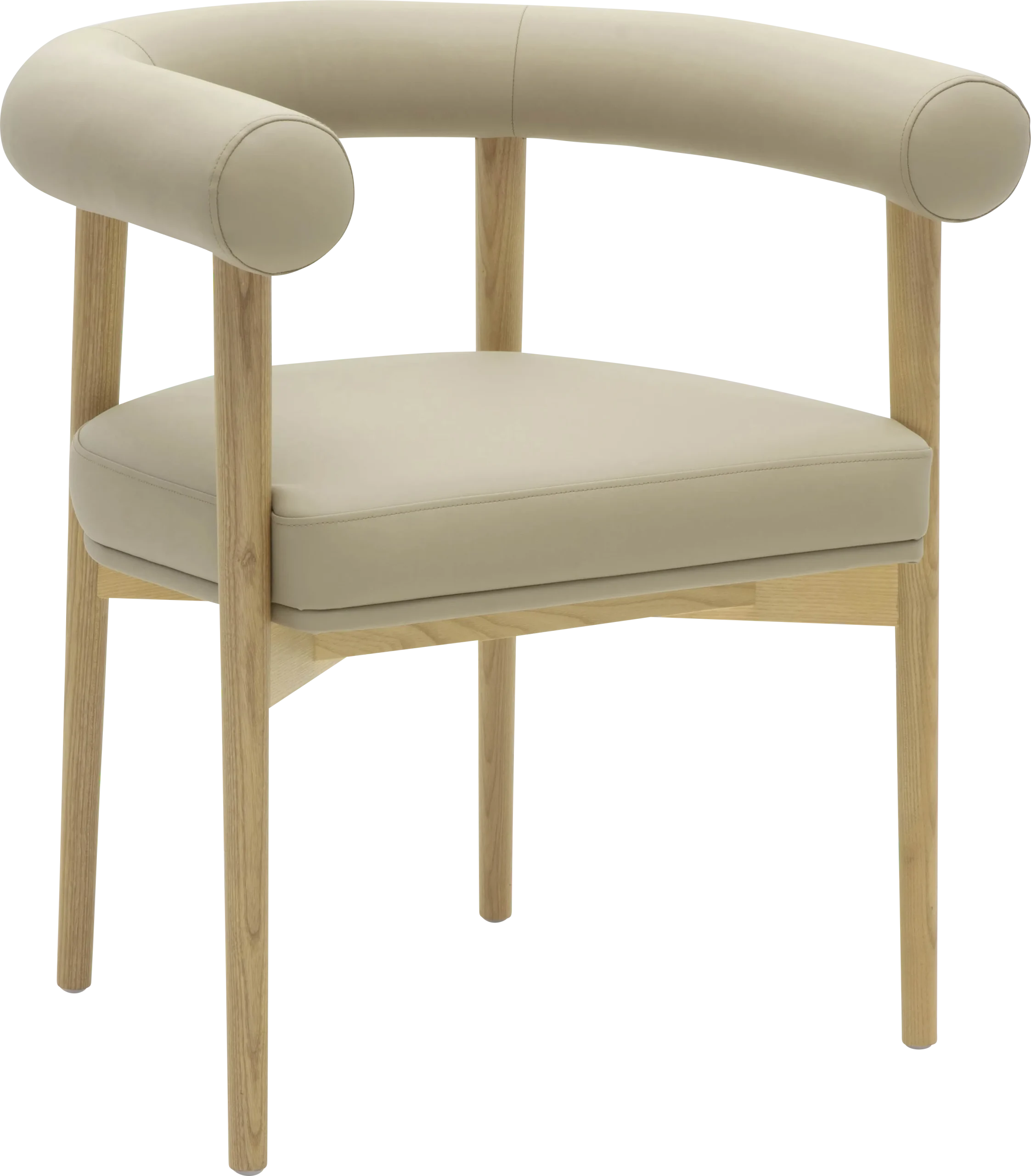 Calewood II Taupe Arm Chair