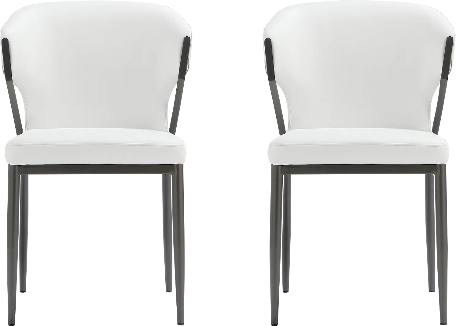 Blossompoint White Dining Chair, Set of 2