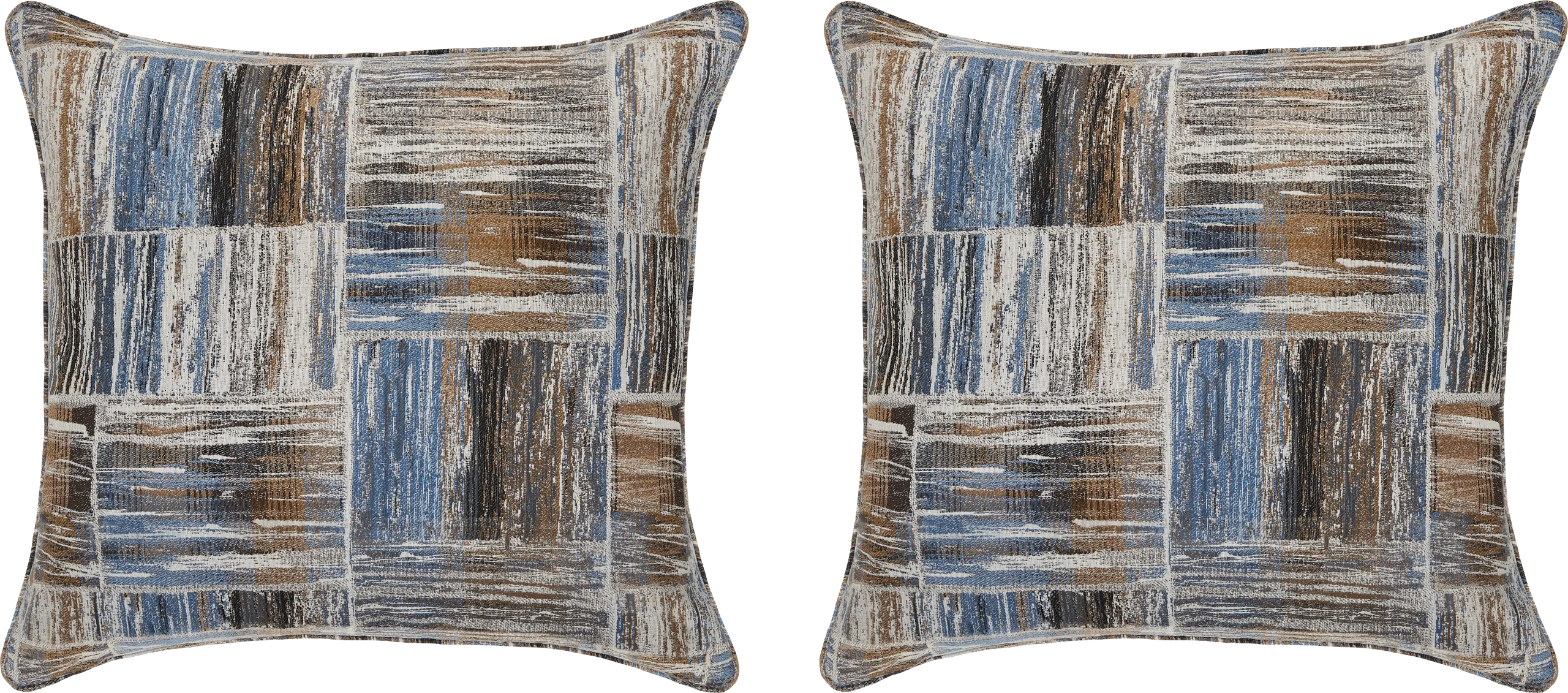 Crafted Navy Toss Pillow Pair
