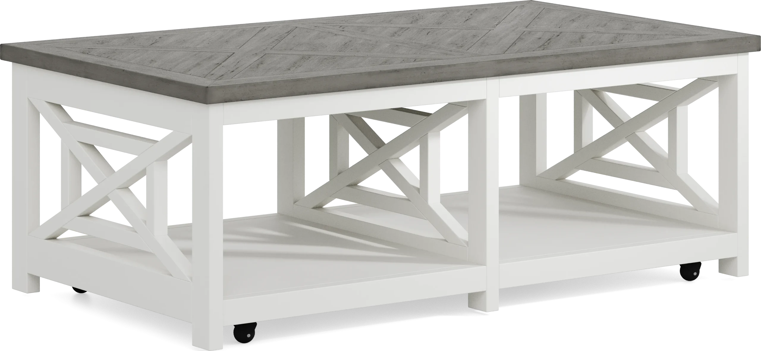 Danusa White Cocktail Table