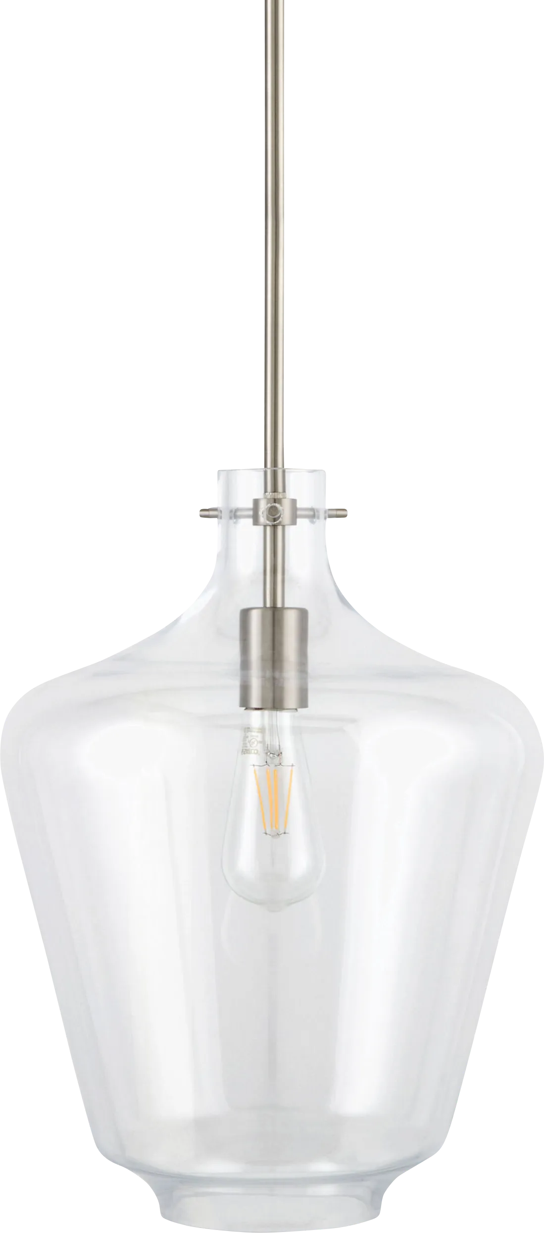 Clairepoint Home Silver Pendant