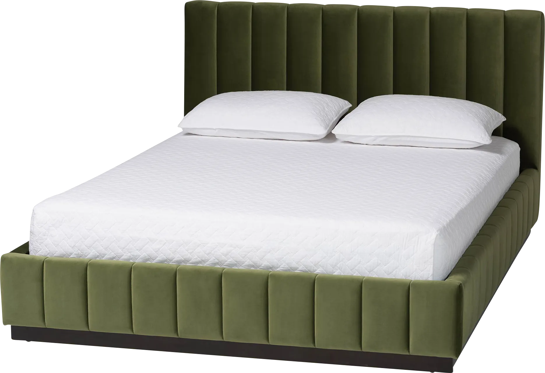 Betany Green Queen Bed