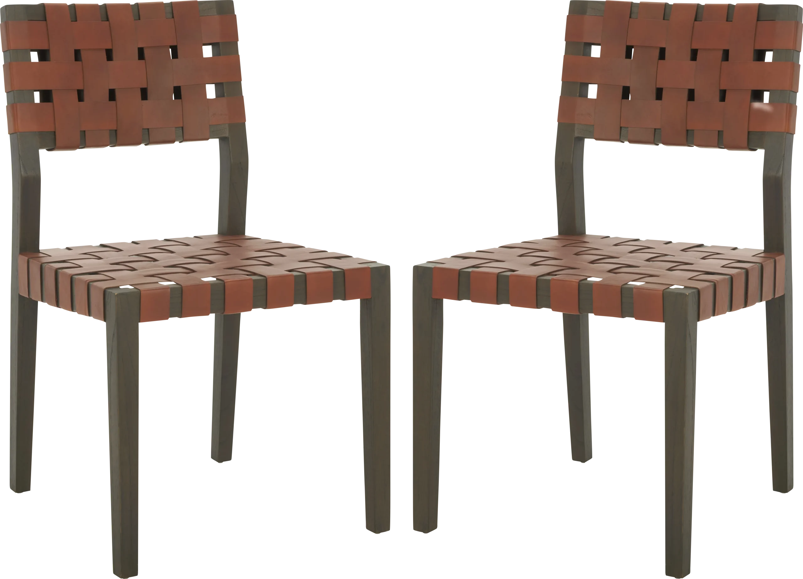 Broader Brown Side Chairs, Set of 2