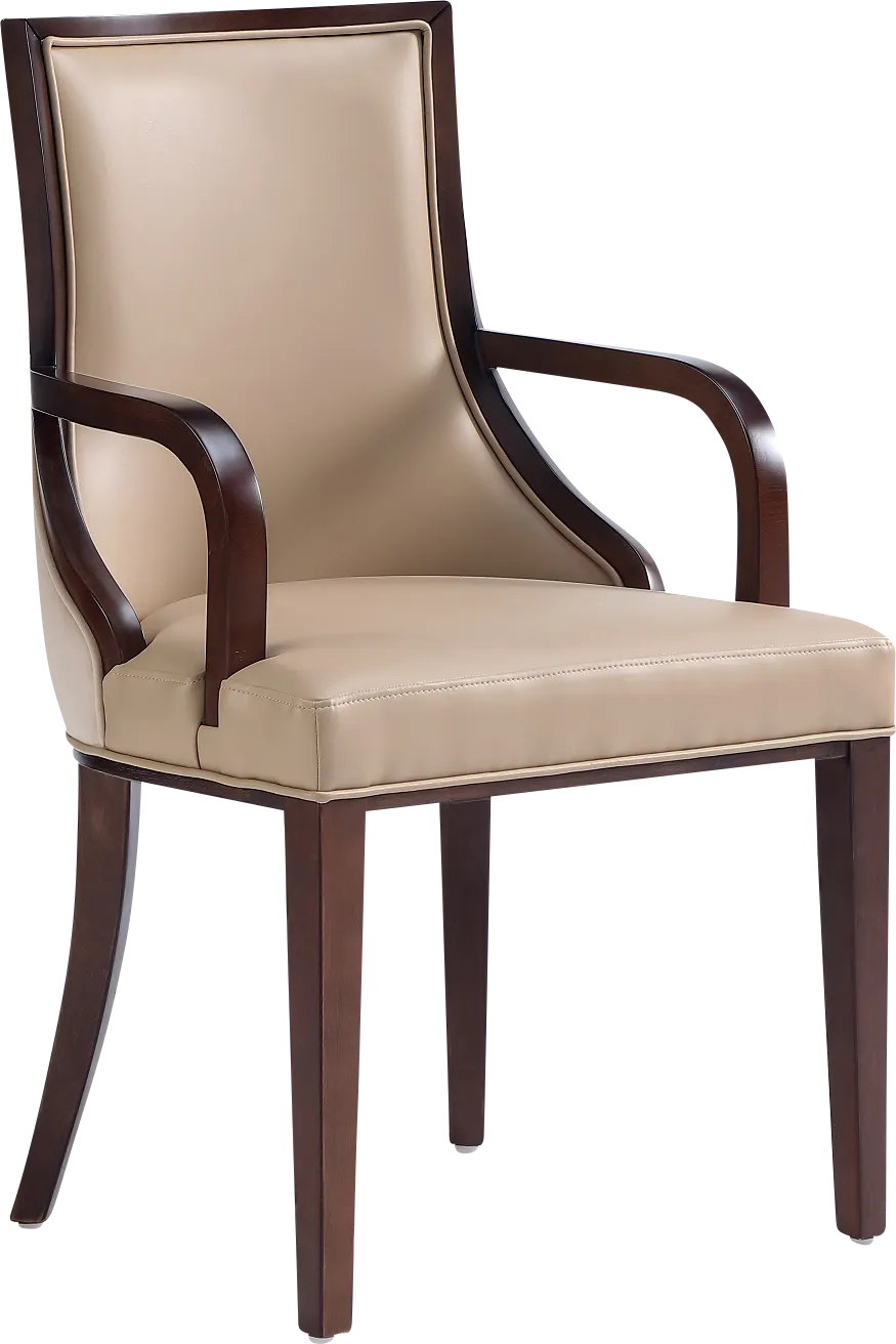 Berryhut Tan Arm Chair