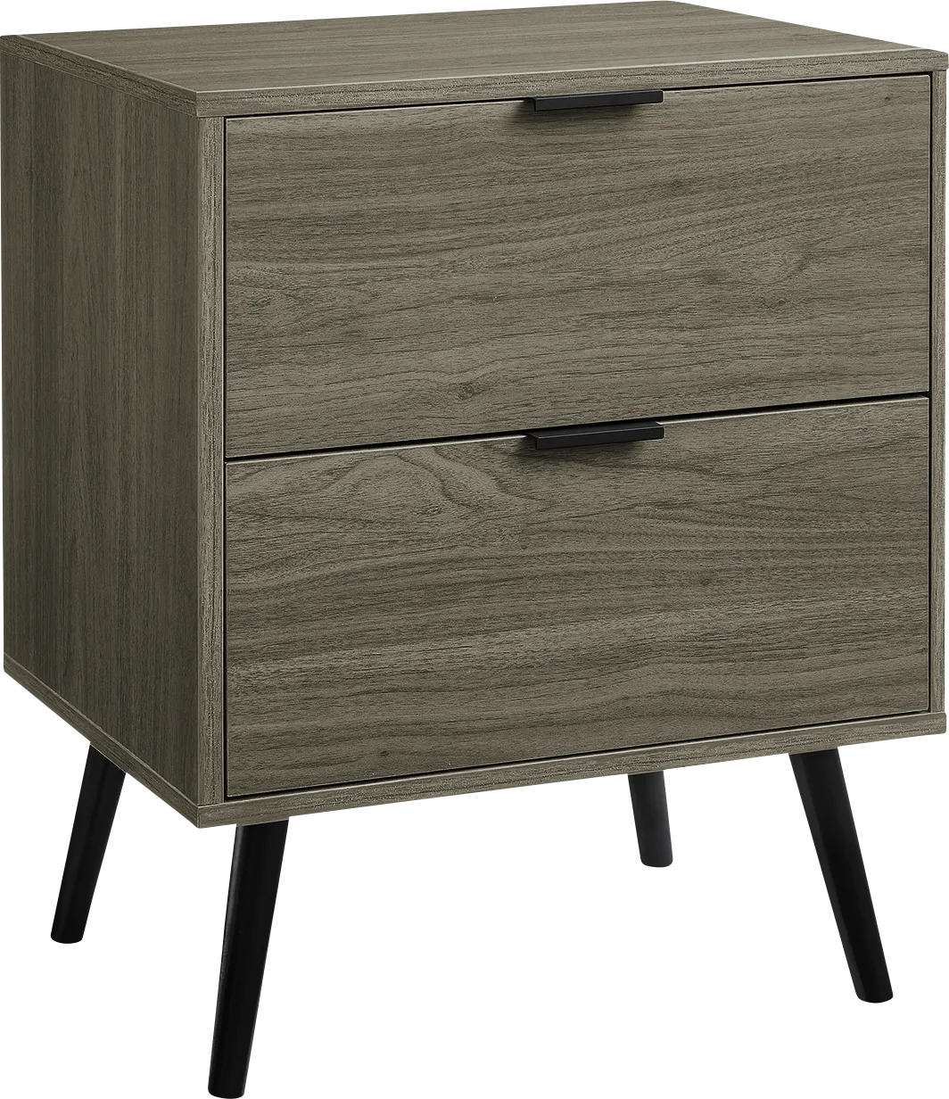 Beeworth Gray Nightstand