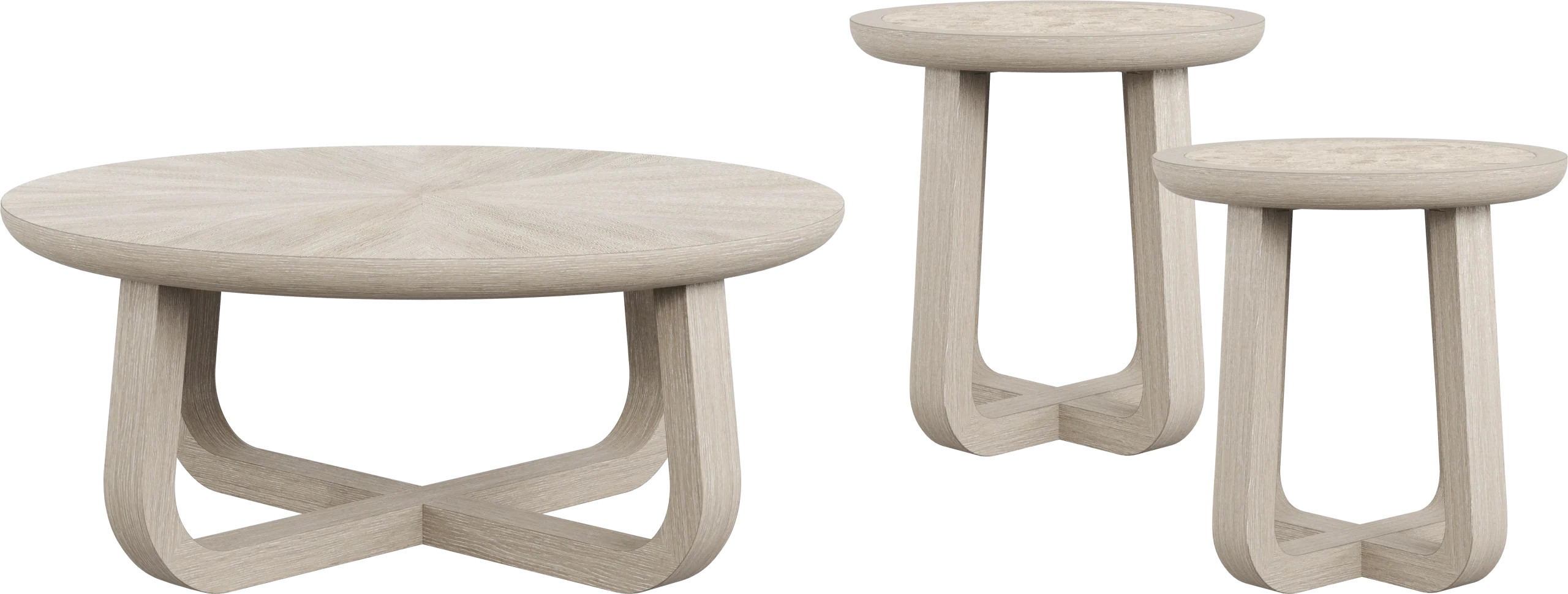 Canyon Light Gray 3 Pc Occasional Table Set