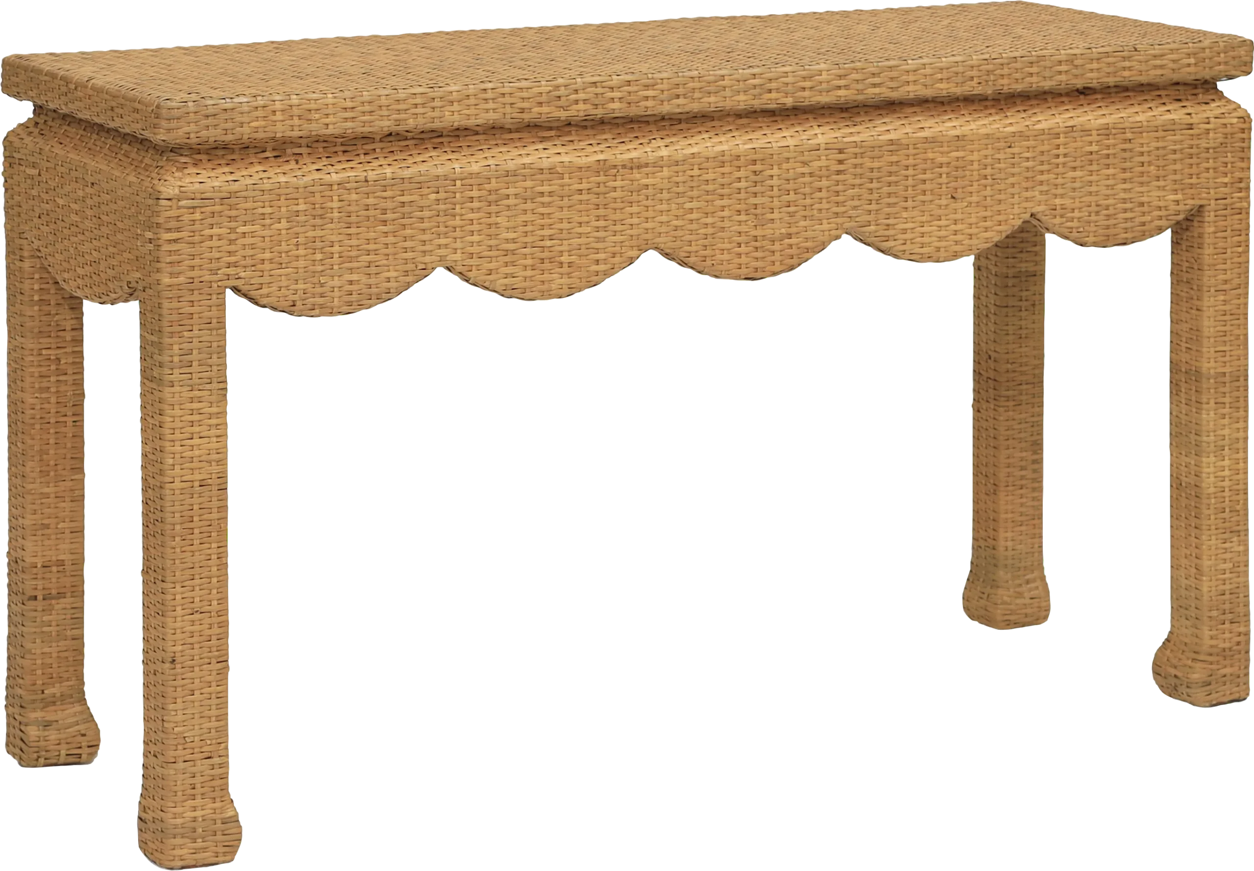 Chantilly Natural Chairside Table