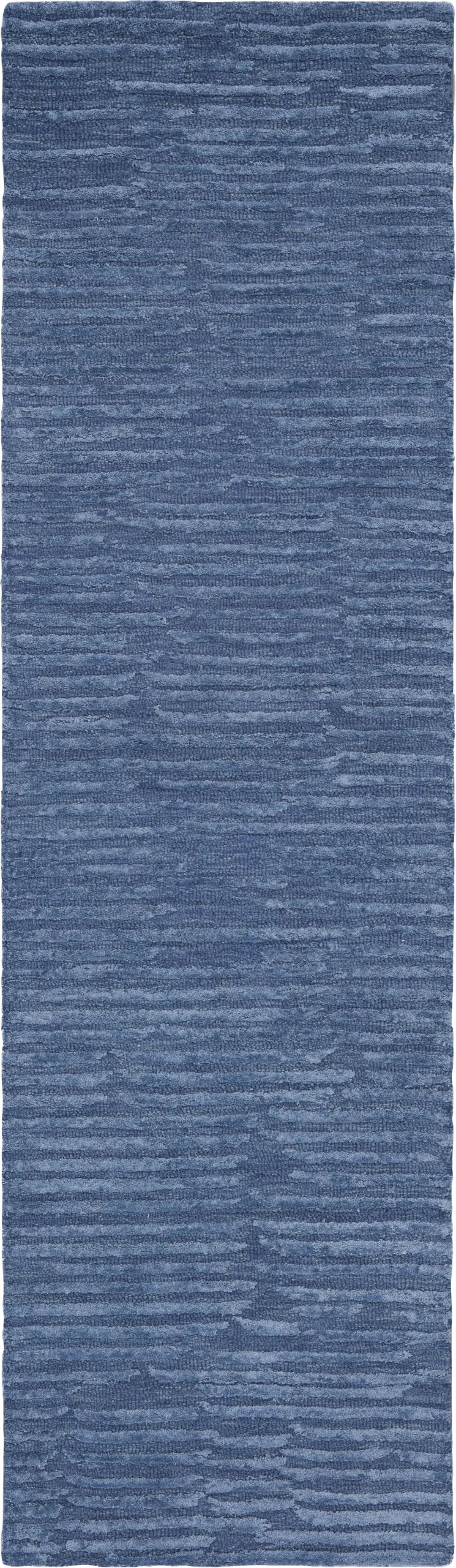 Celeste Blue 2'3 x 8' Runner Rug