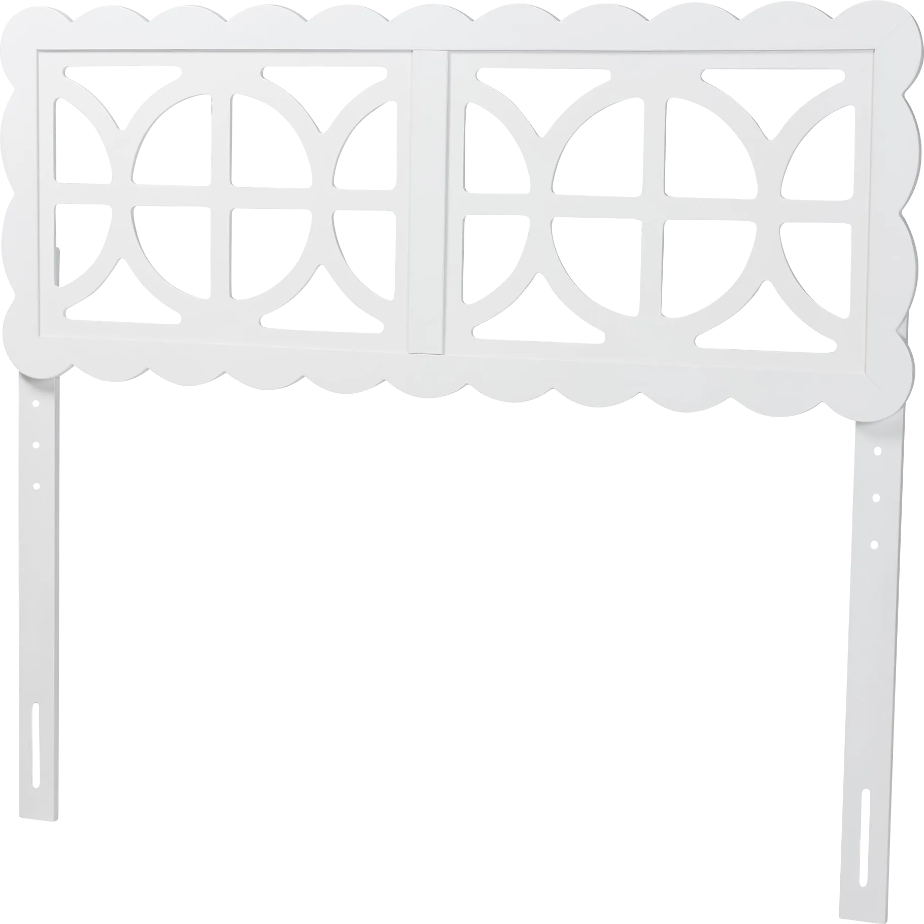 Birchis White Full Headboard