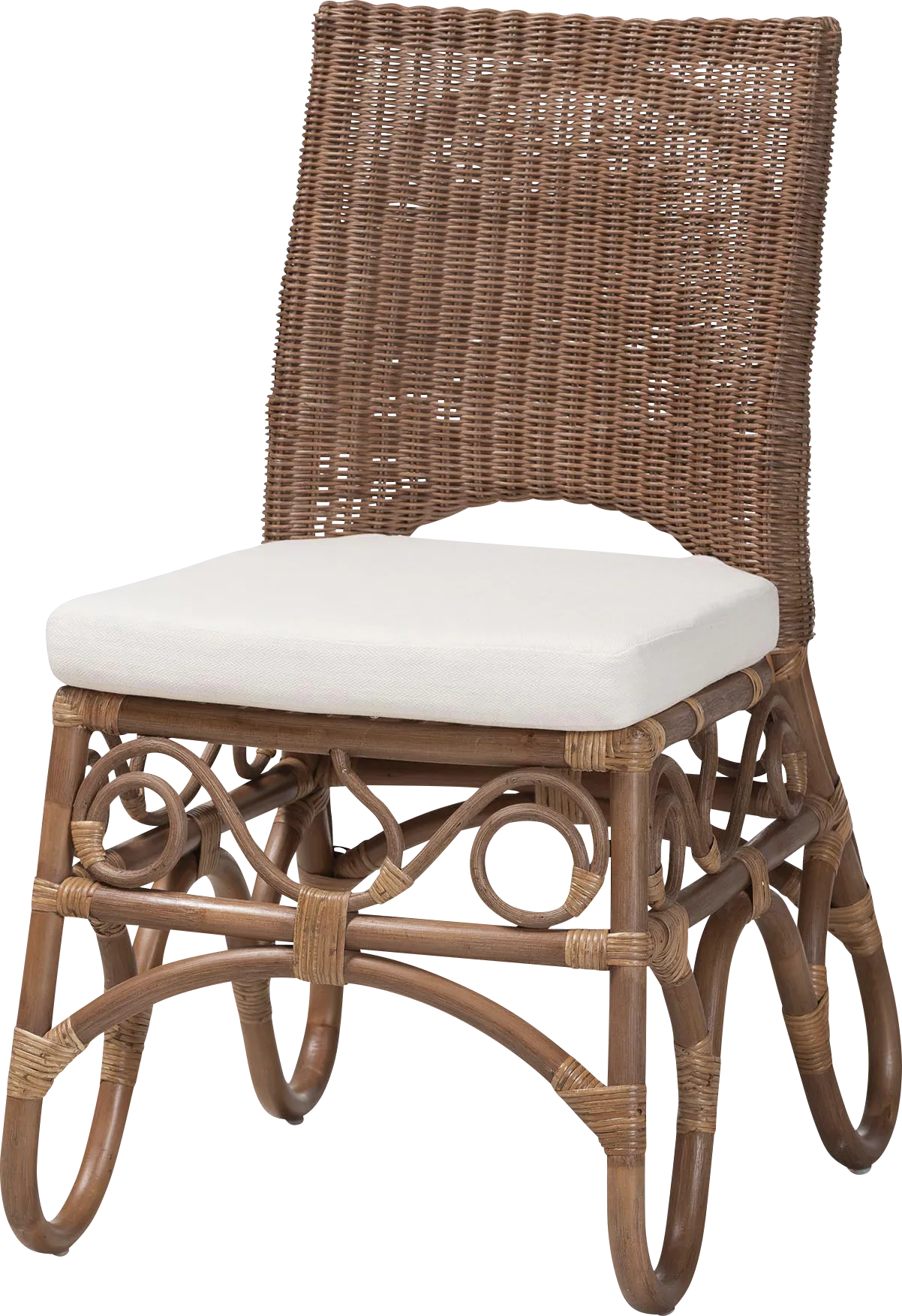 Defra Brown Side Chair