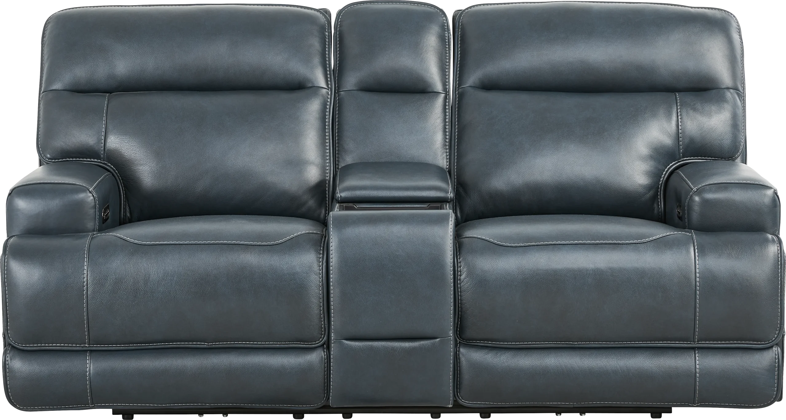 Brayden Leather Dual Power Reclining Loveseat