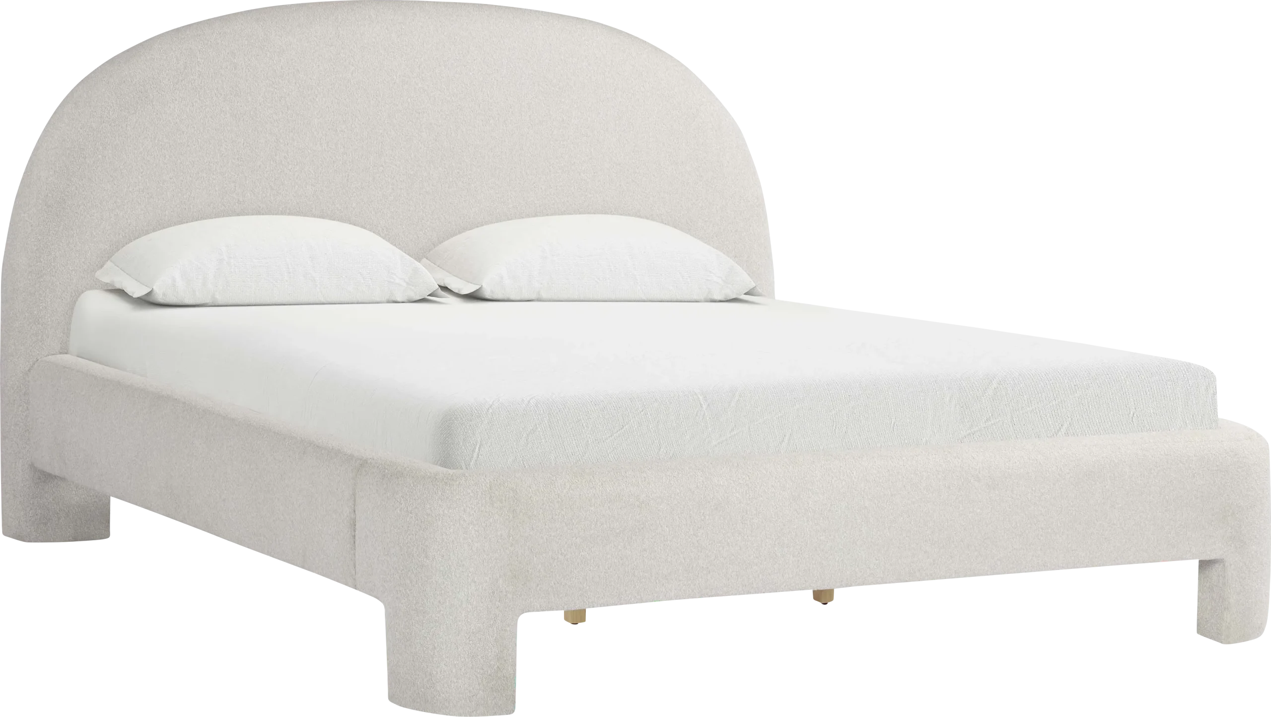 Debony Beige King Bed