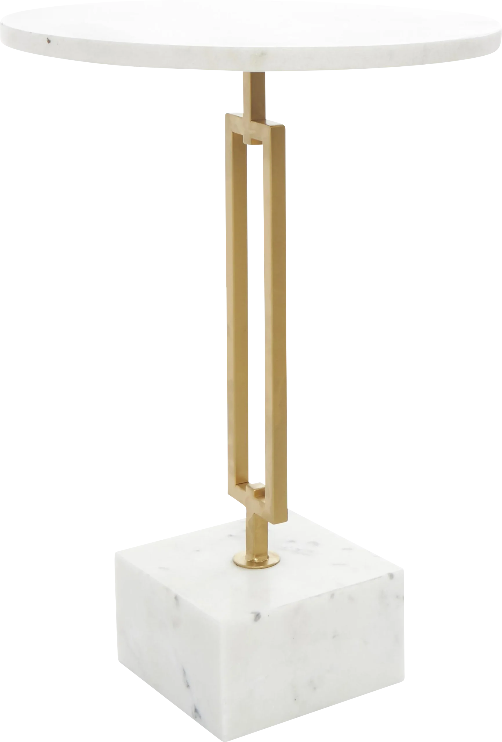 Dawpe White Accent Table
