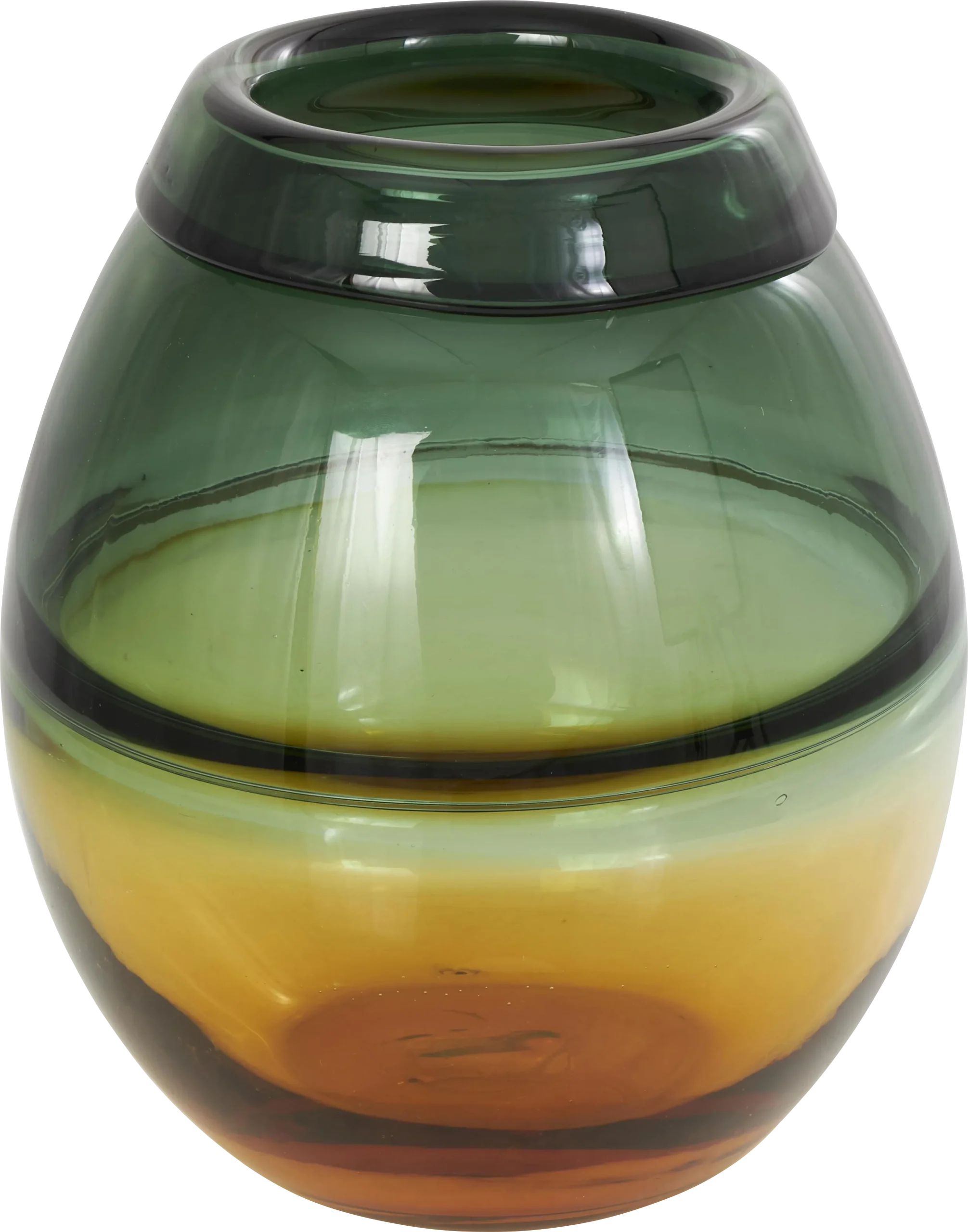 Cannonware Green Vase
