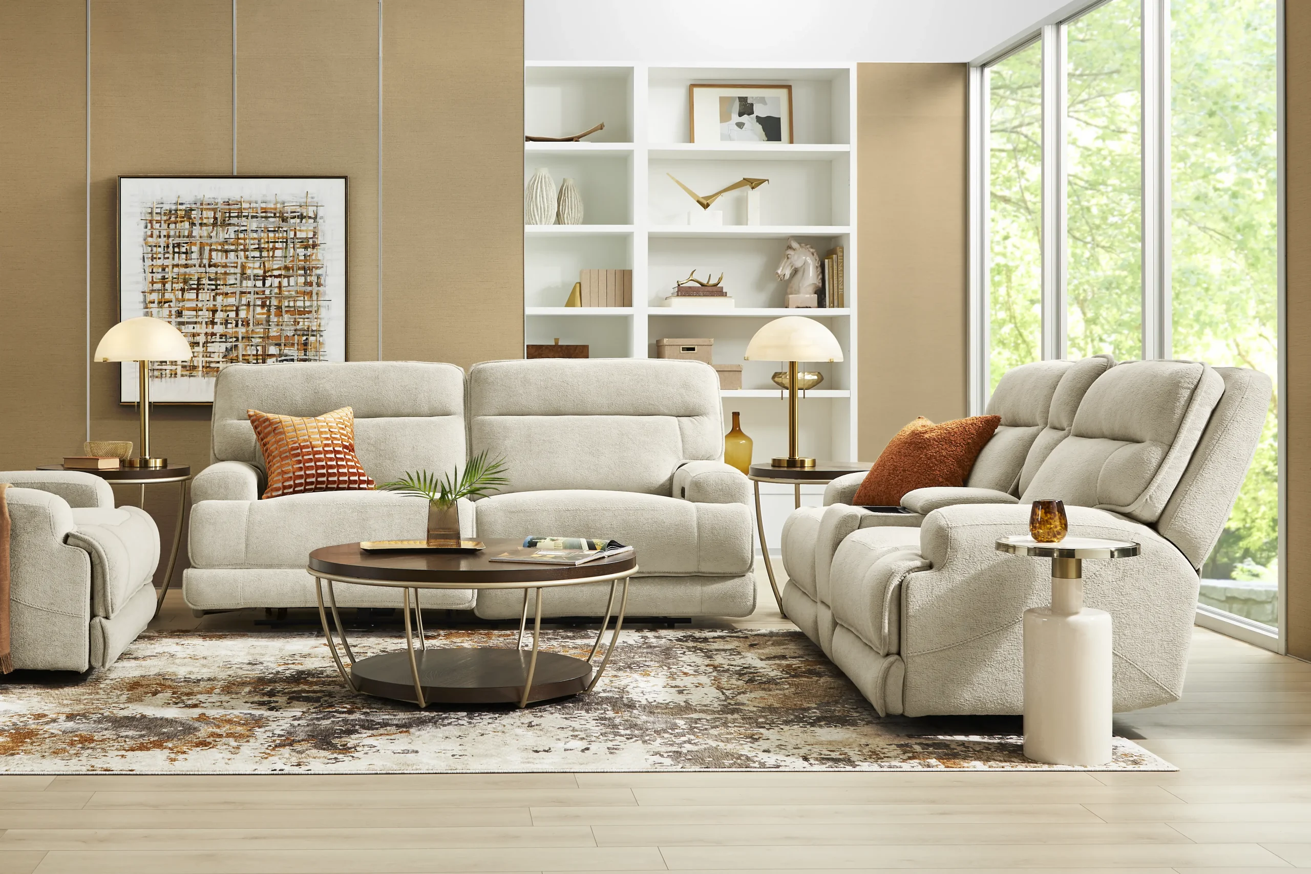 Brayden 2 Pc Dual Power Reclining Living Room Set